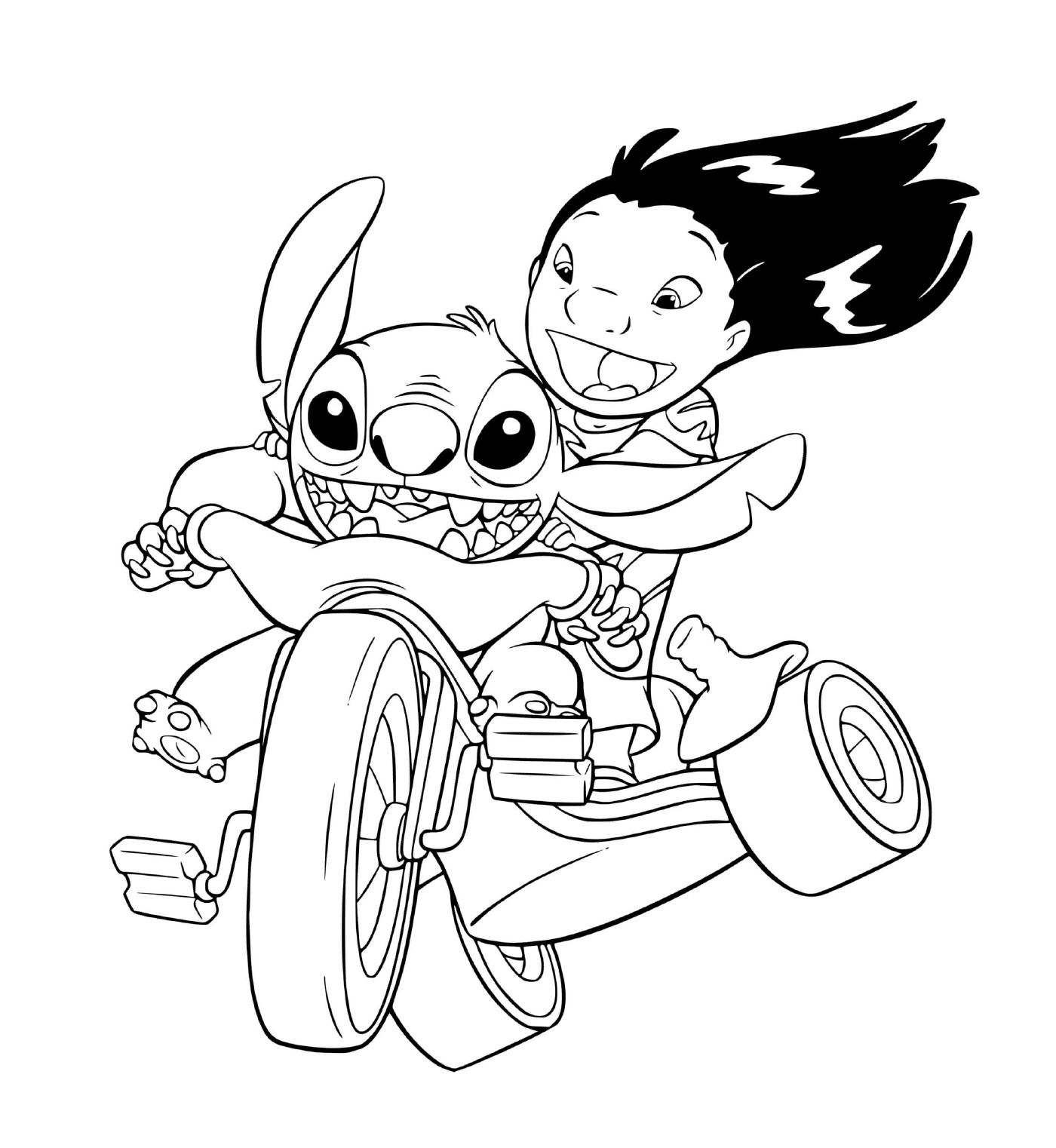  Stitch and Lilo love speed 
