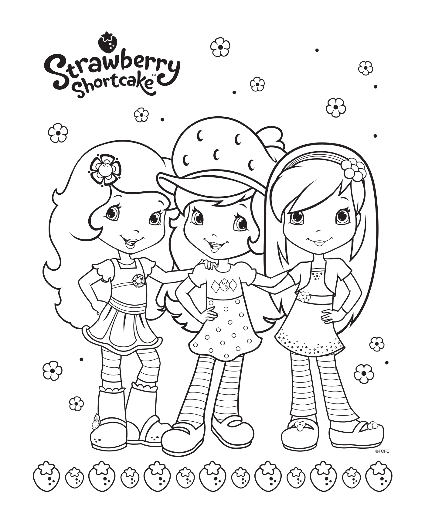  Strawberry and her friends, an eternal friendship 