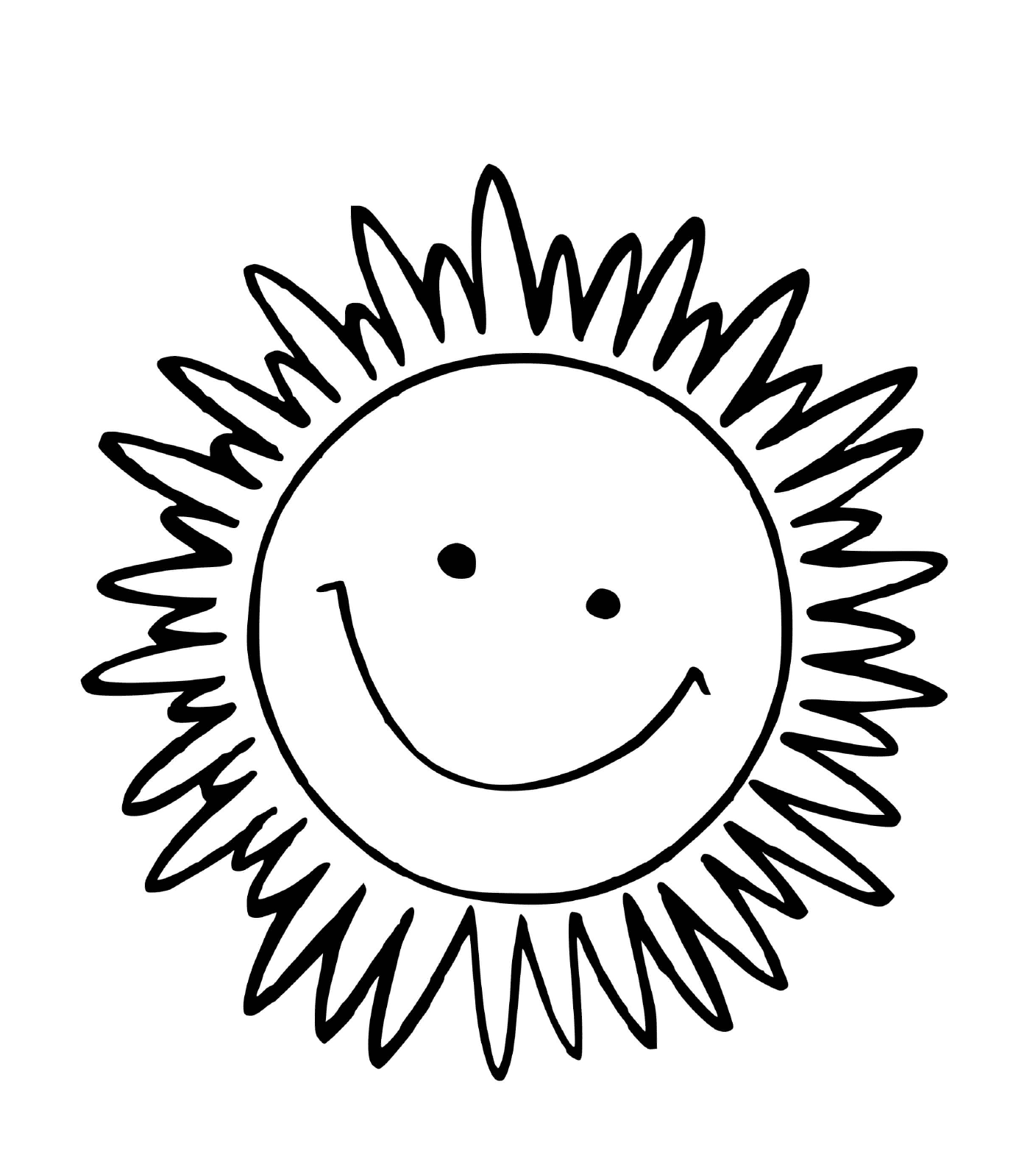  Sun smiling in flower 