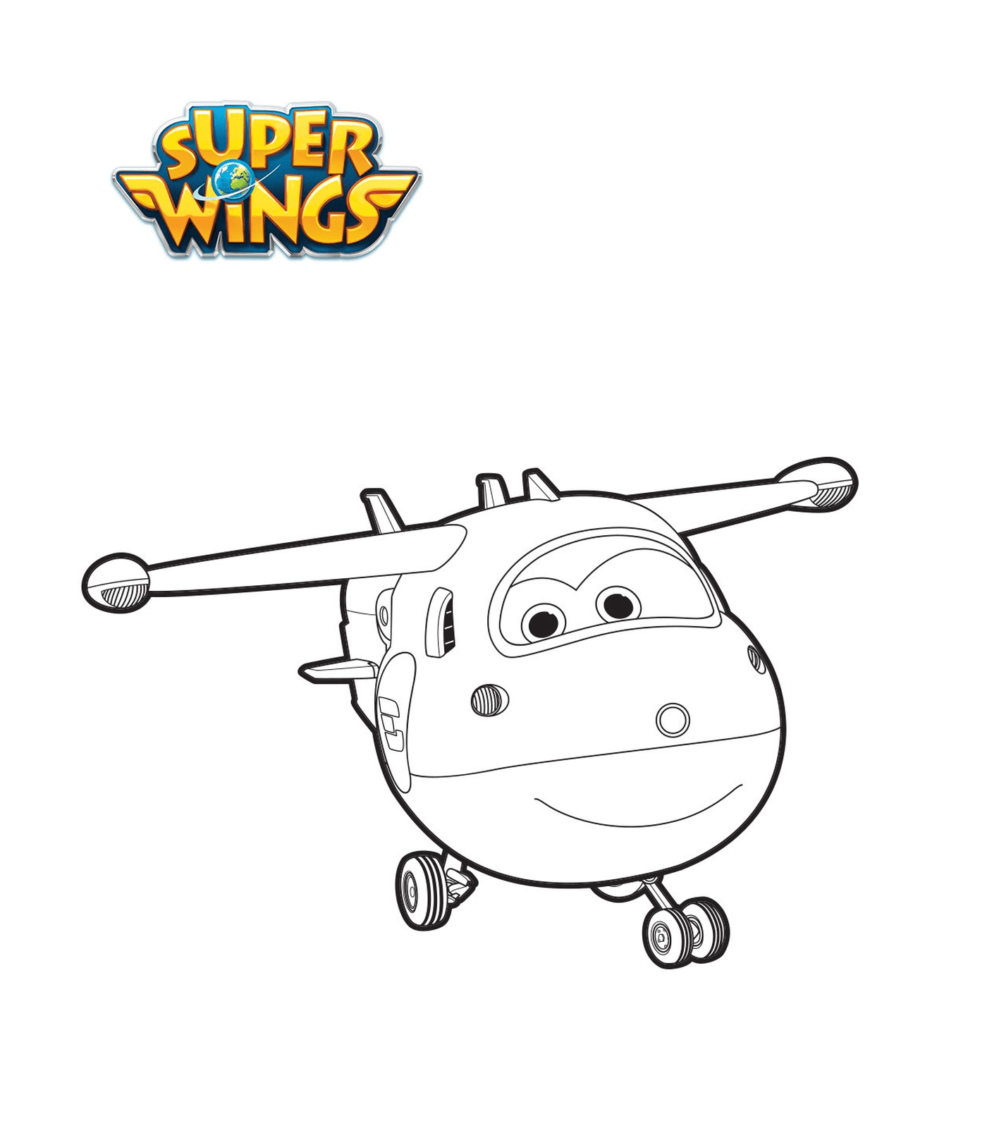  Jett, a Super Wings character 
