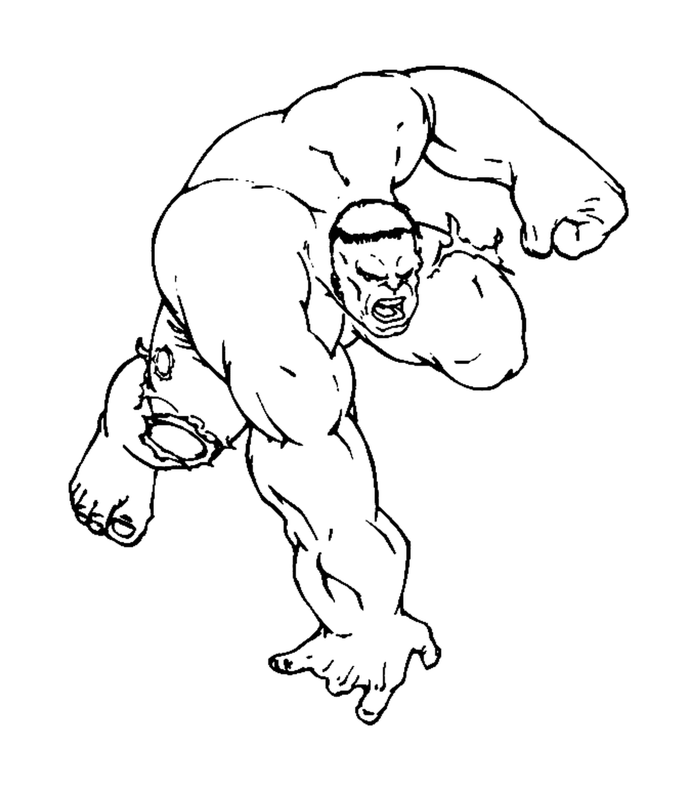  Hulk bereit zu laufen 