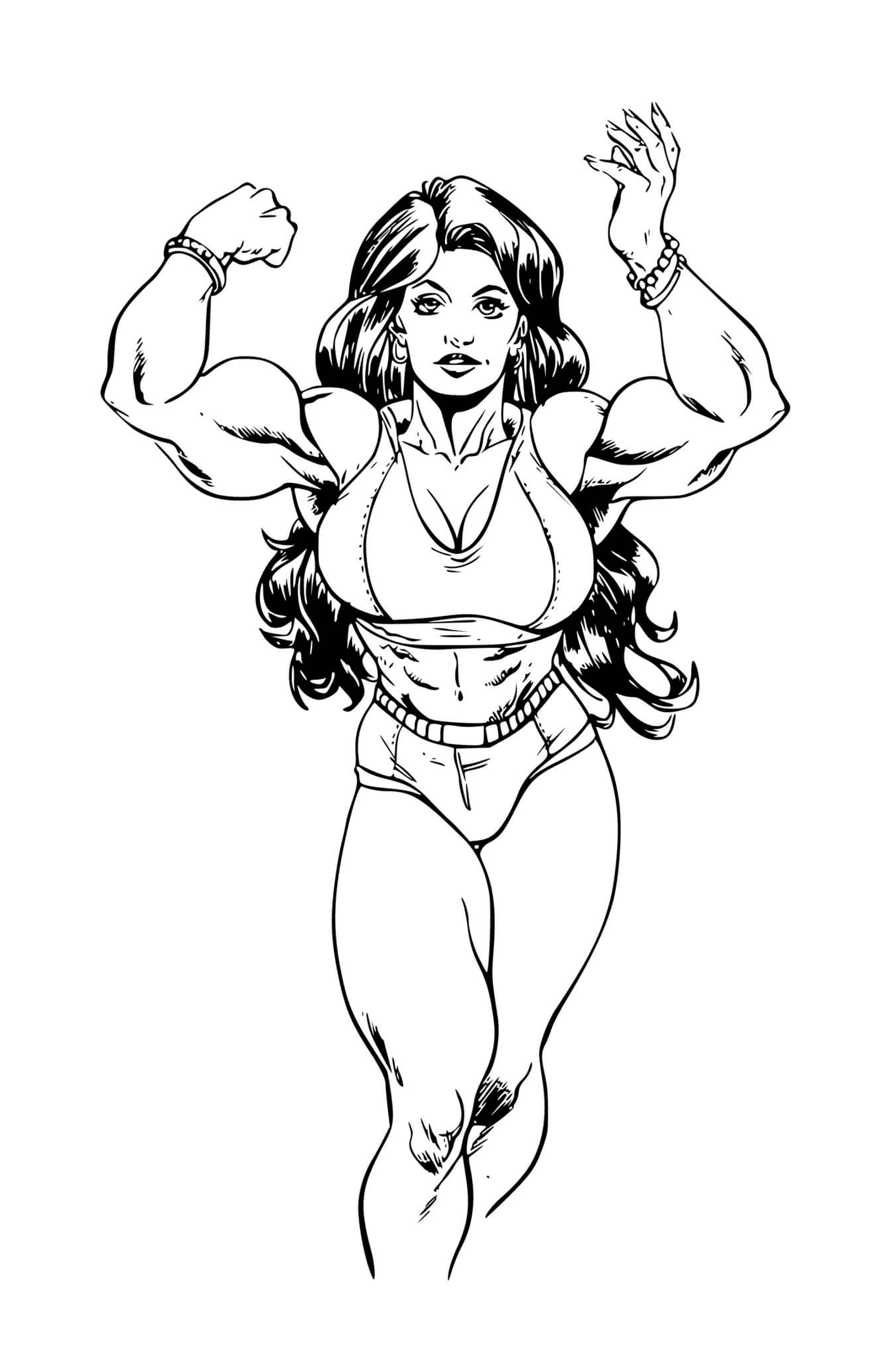  Super heroine She-Hulk 