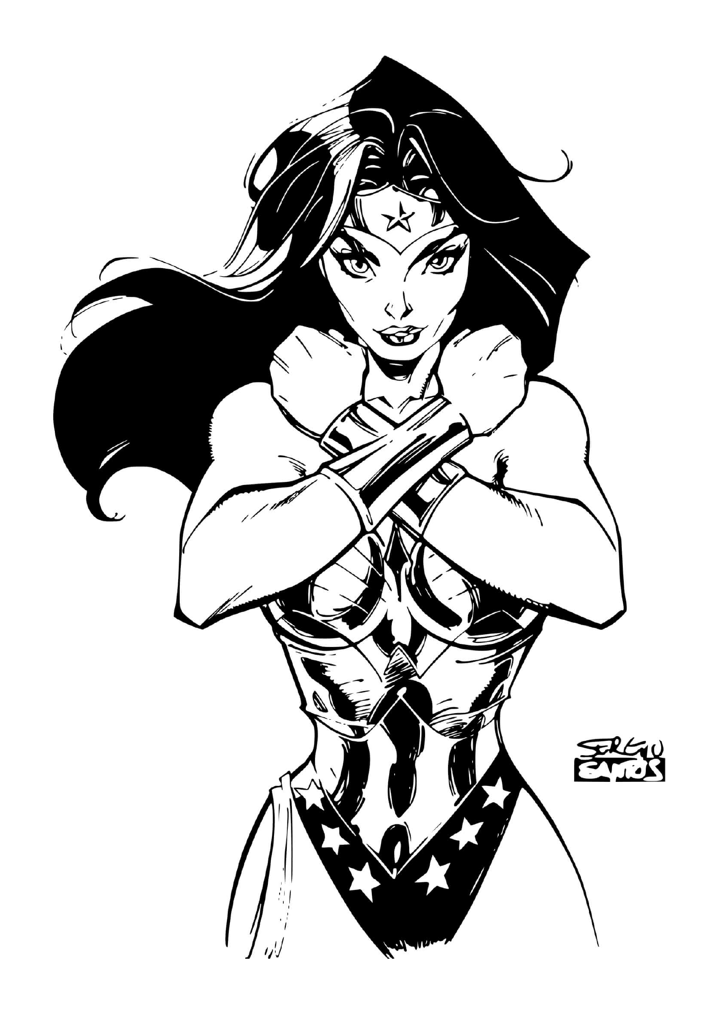  Wonder Woman por Sergioxantos 