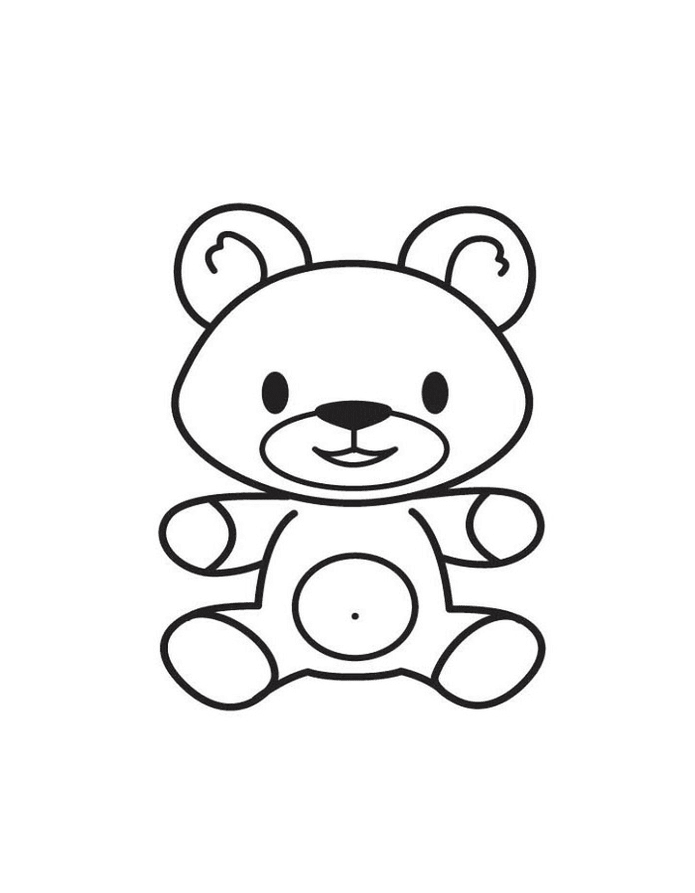  Süßer kleiner Teddybär 