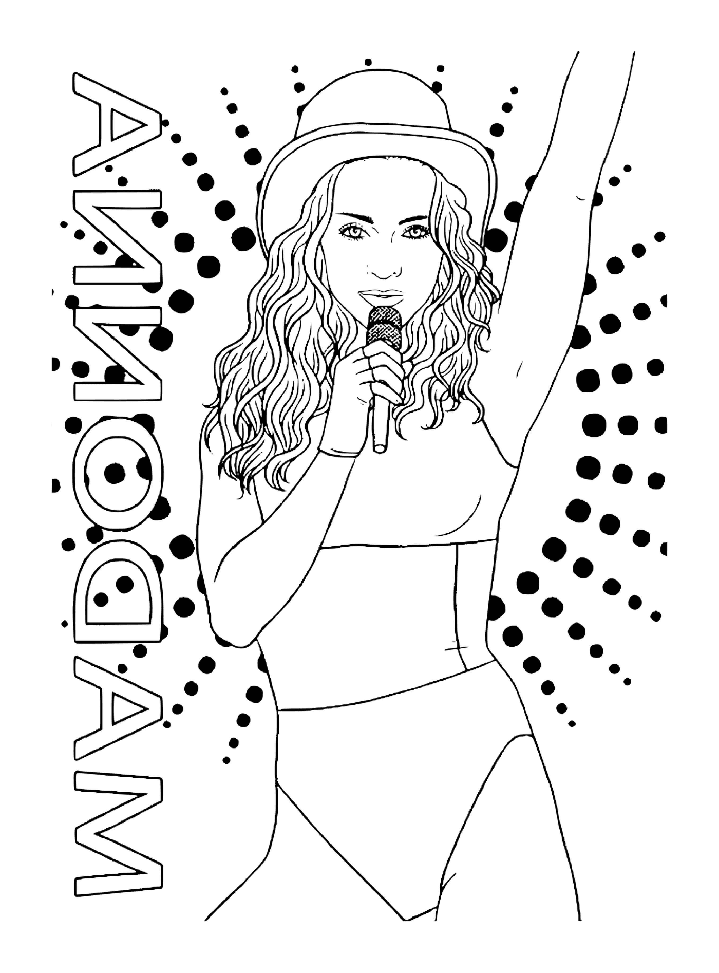  Мадонна, известная певица 