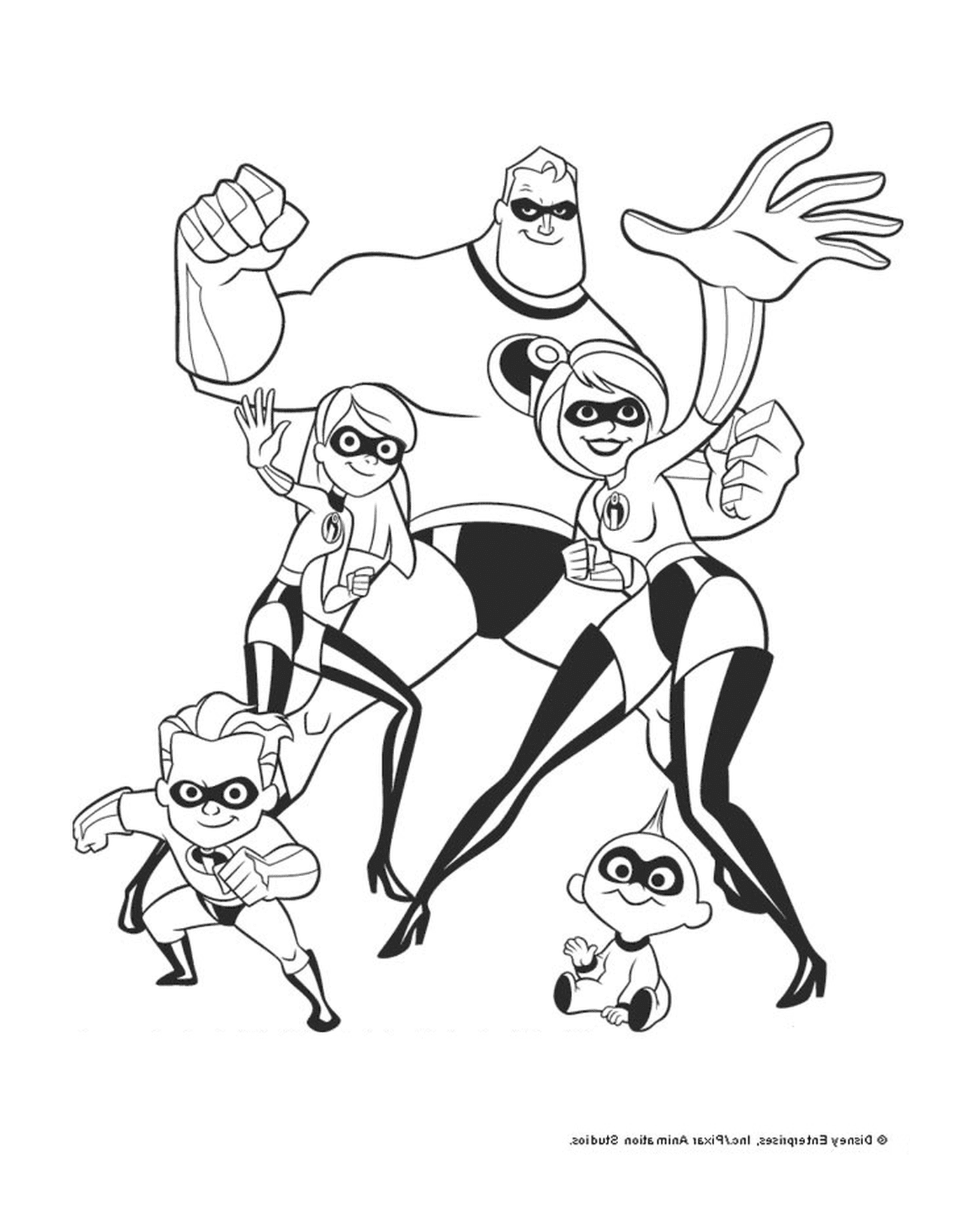  The Incredibles 2018: The whole team 
