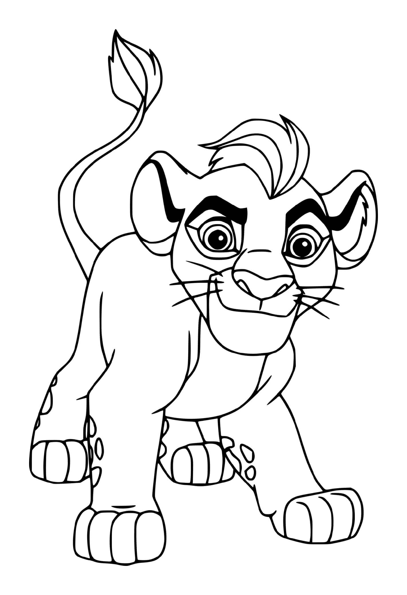  Kion, future lion king 