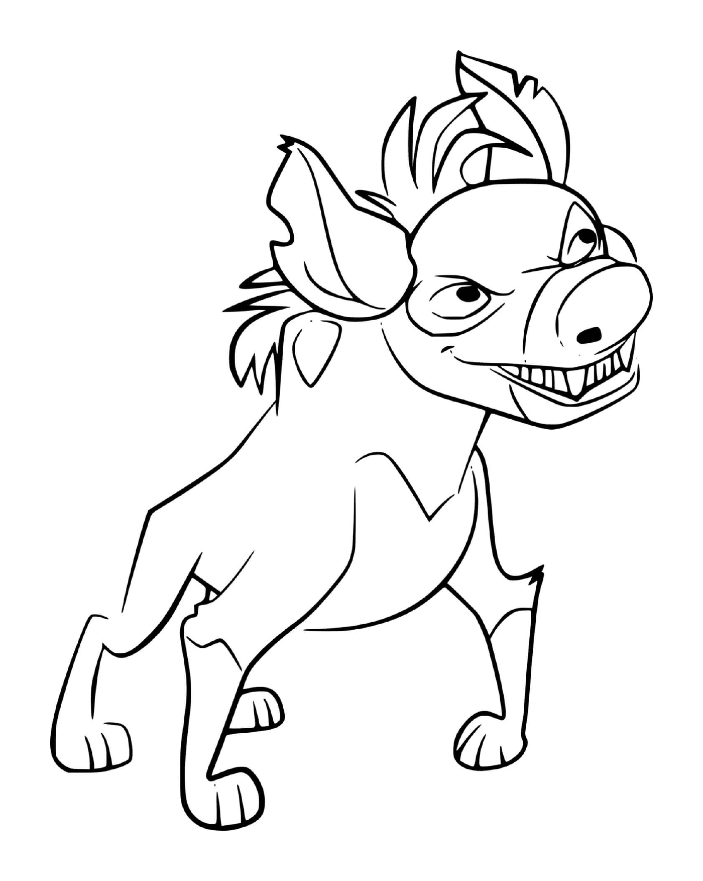  Cheezi, the grumpy hyena 
