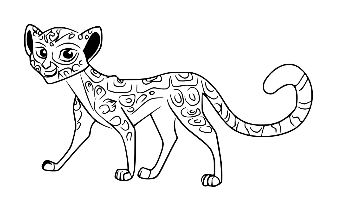  Fuli, the elegant cheetah 