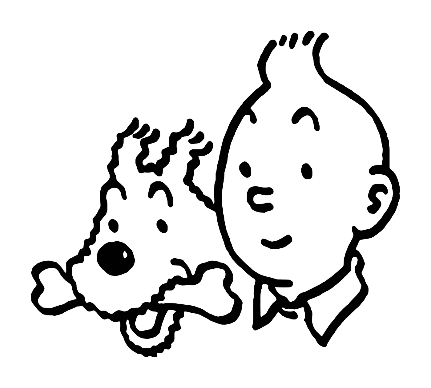  Tintin and Milou accomplices 