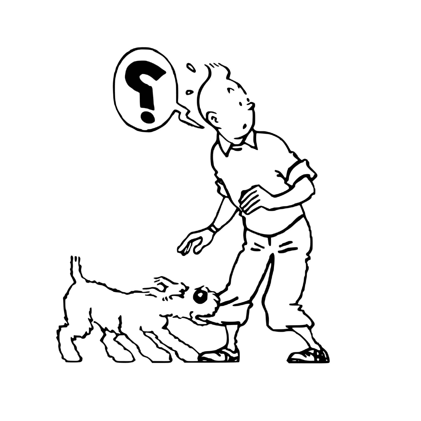  Tintin und Milou Abenteurer 