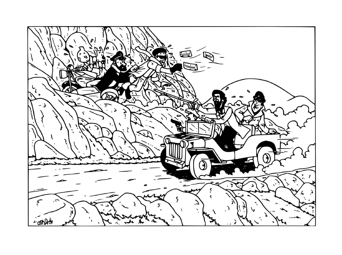  Tintin in the desert 