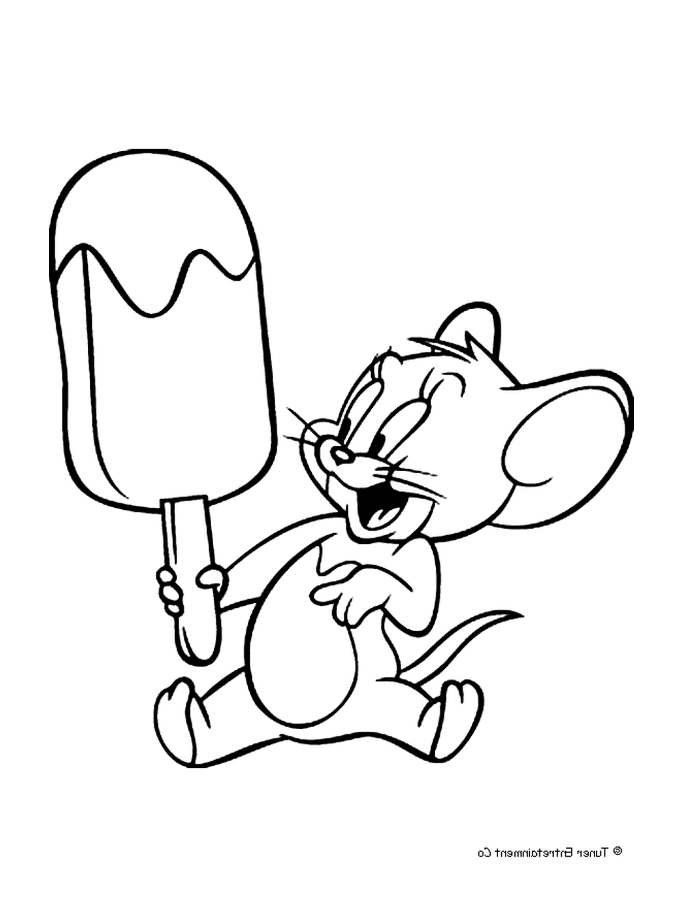  Jerry con un helado 