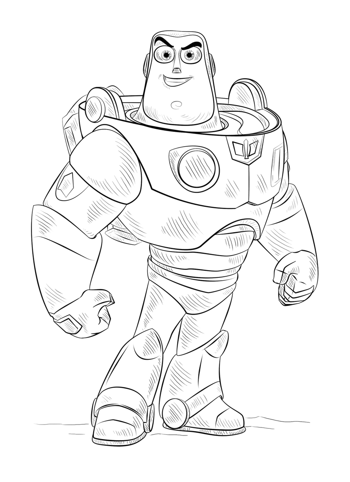  Toy Story Buzz Lightyear, intrepid robot 