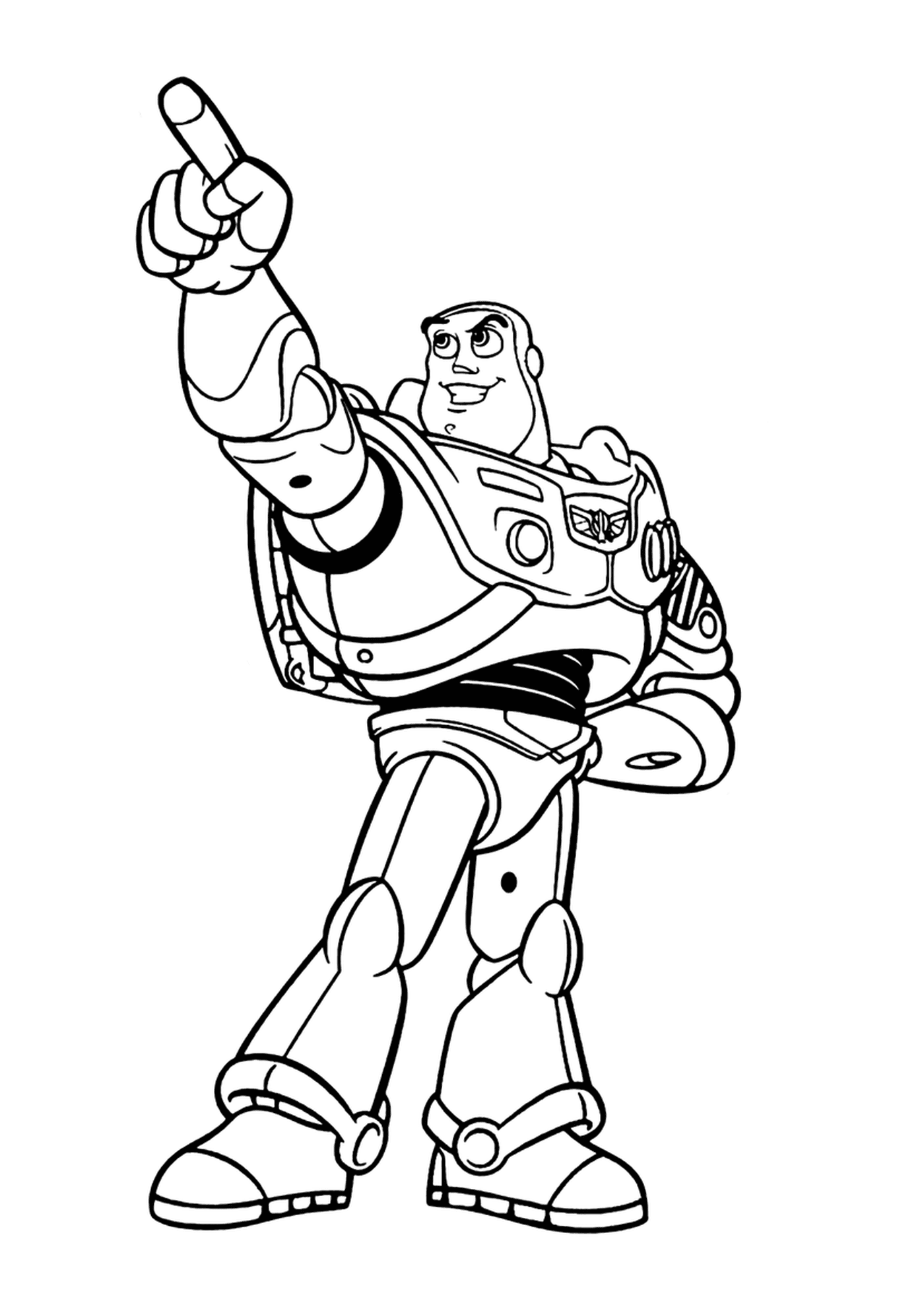  Buzz Lightyear, valiente campeón estrella 