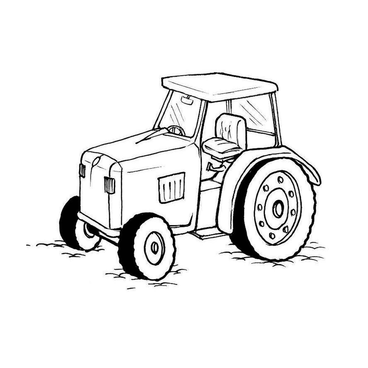  Traktor Claas retro 
