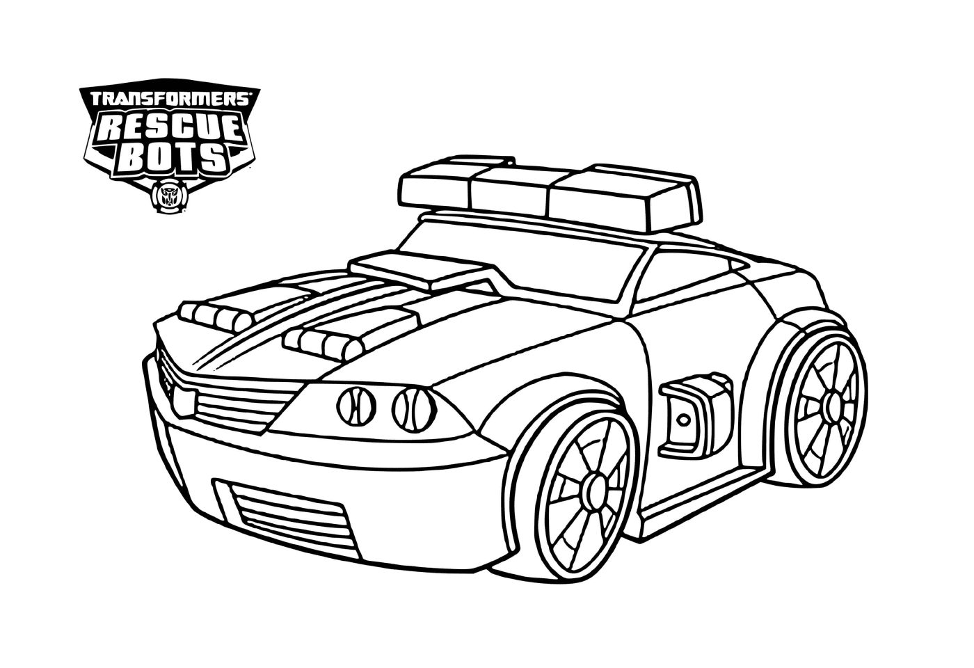  Chase Transformers Police Car 
