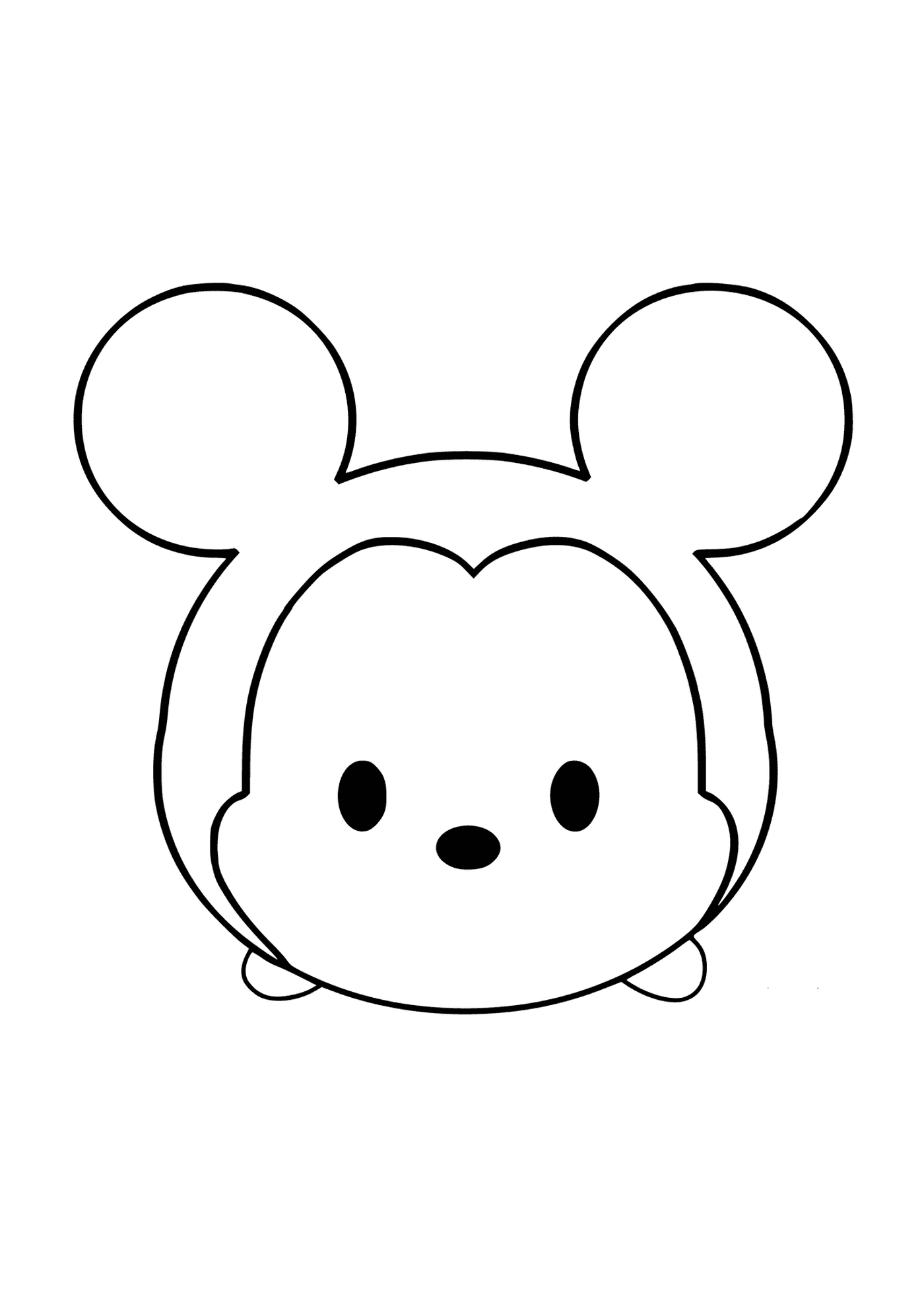  Mickey Maus Emoji Gesicht 
