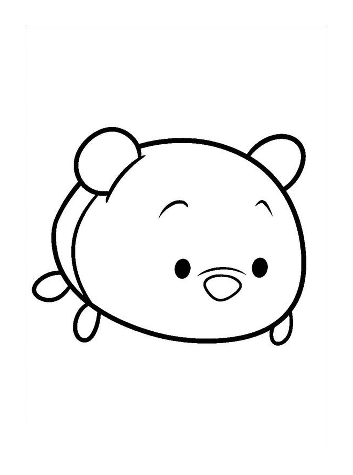  Winnie Bear Tsum Tsum Tsum 
