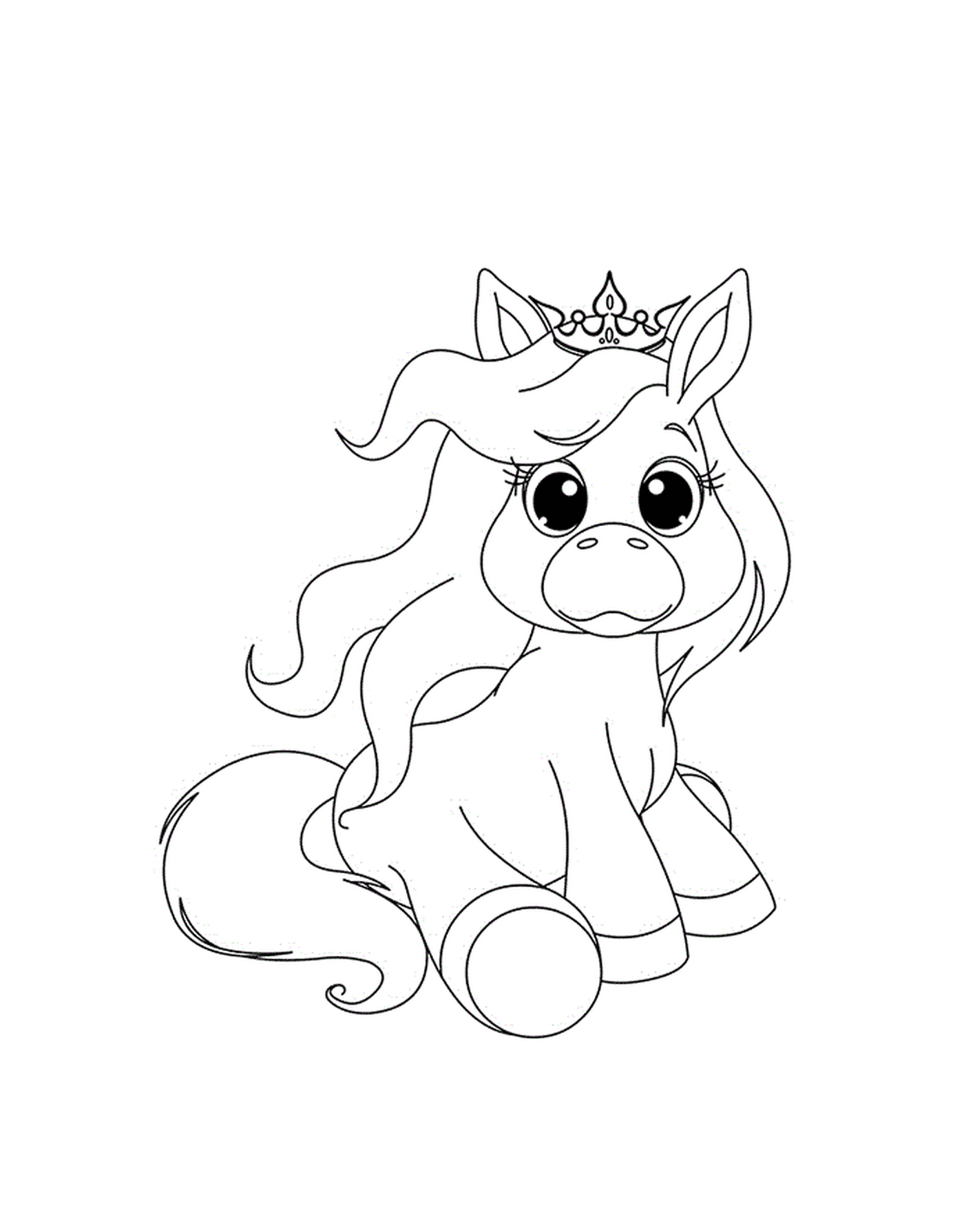  bebé pony princesa 