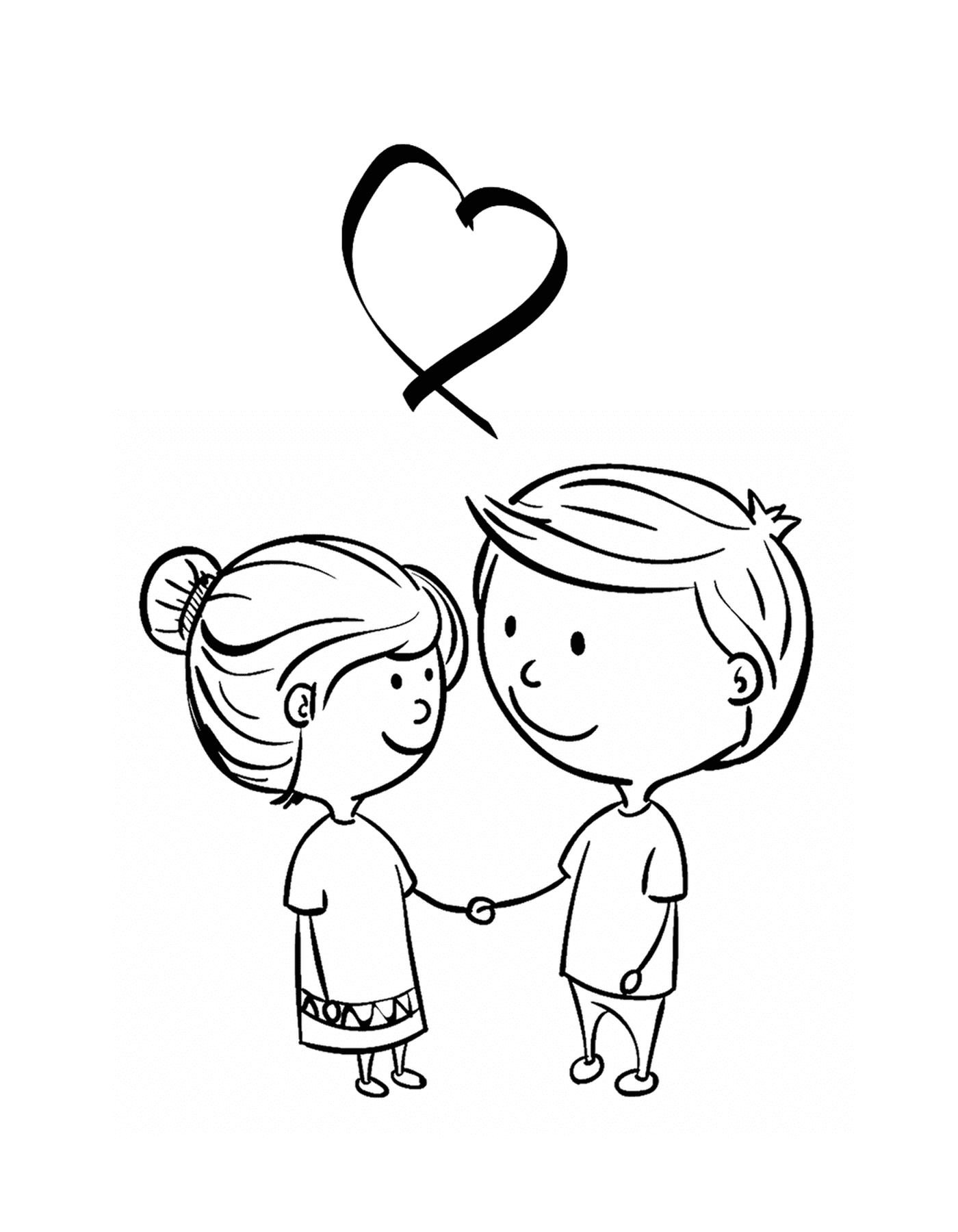  Dos amantes, cómplice del Día de San Valentín 