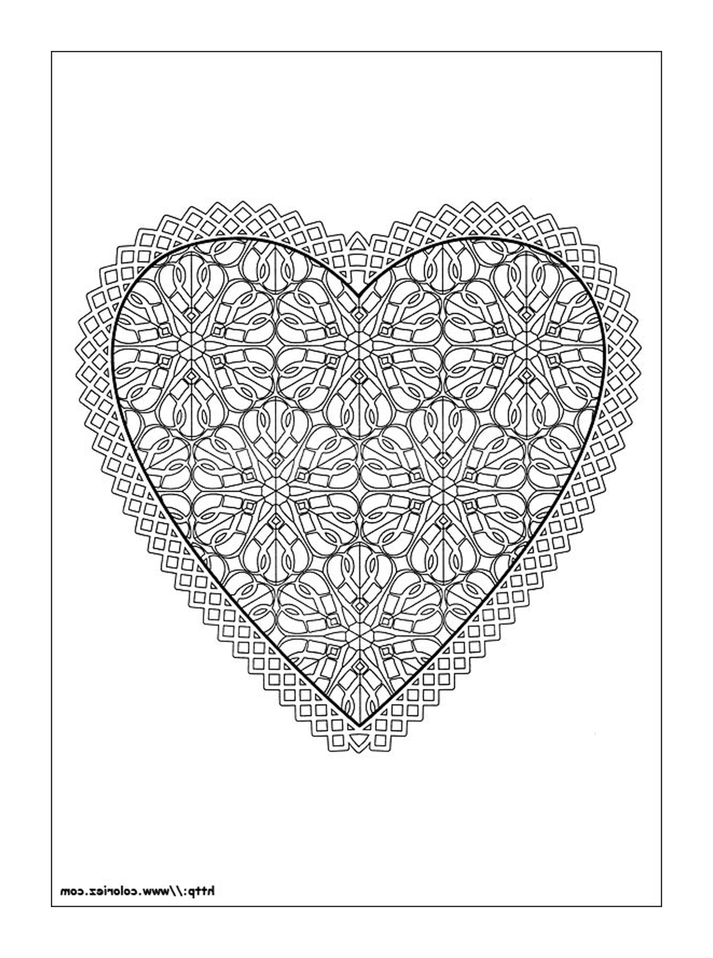 Valentine's Day, delicate heart 