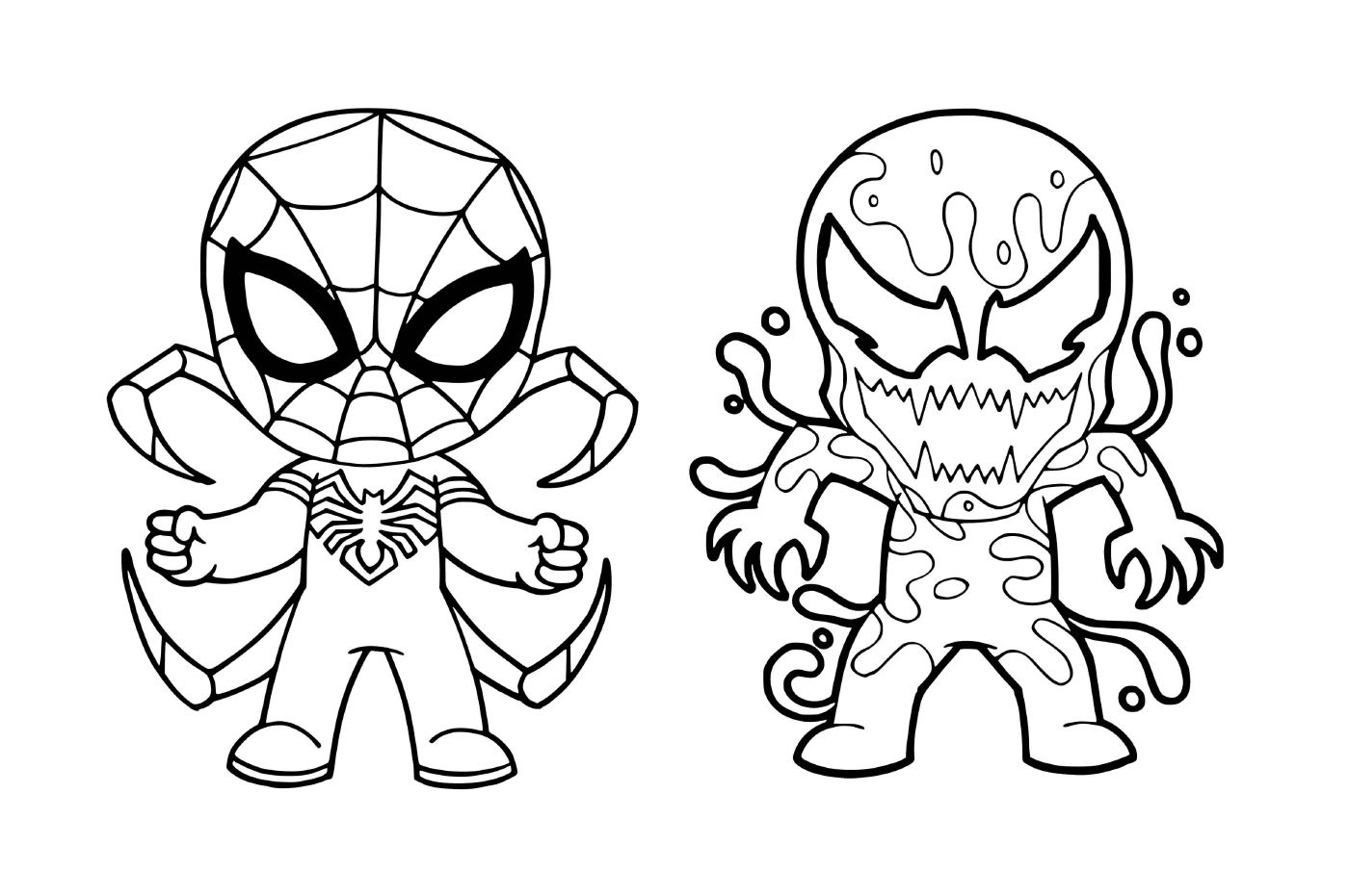 Combat Venom vs Spiderman 