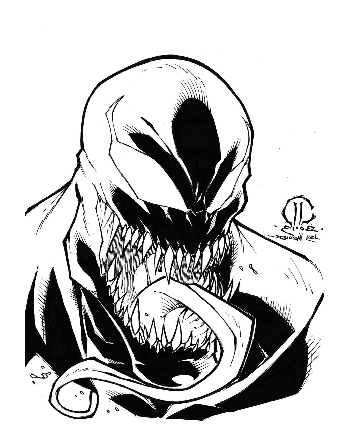  Sketches Venom Marvel por Joeyvazquez 