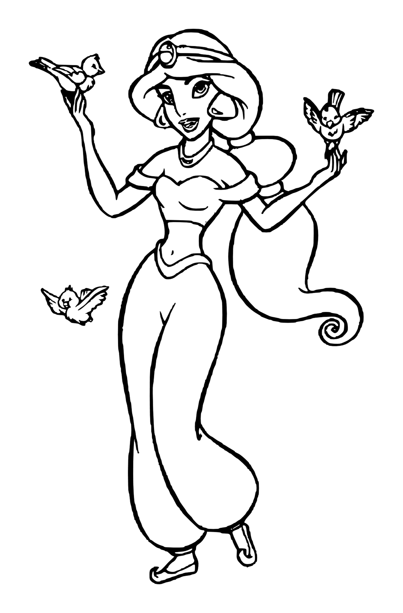  Jasmine, eine mutige und unabhängige Frau im Disney-Aladdin-Universum 