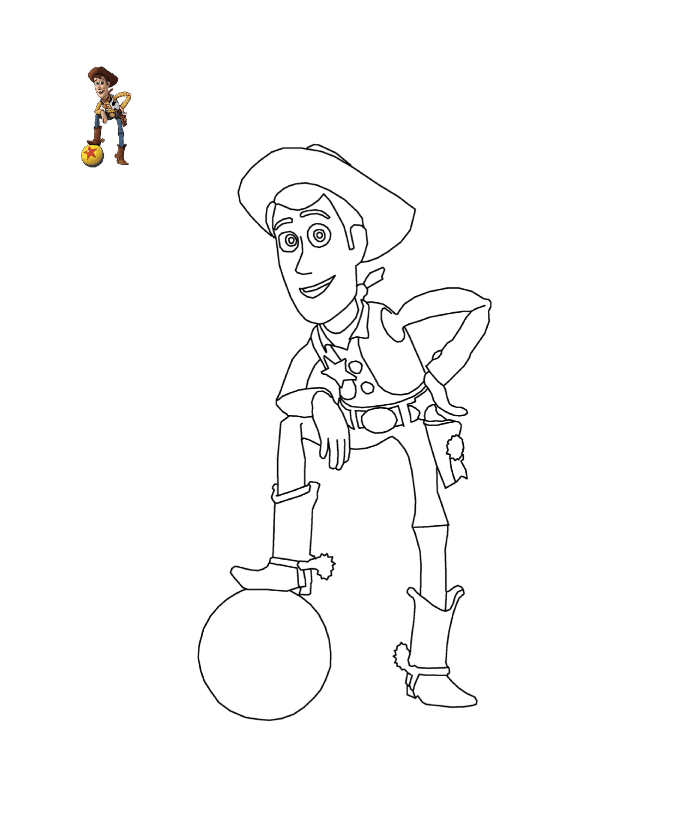  Sheriff Woody de Disney Toy Story 