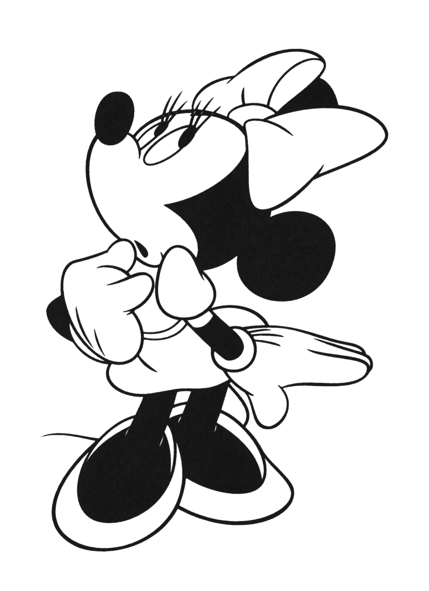  Mickey Mouse, Minnie's companion since 1928 