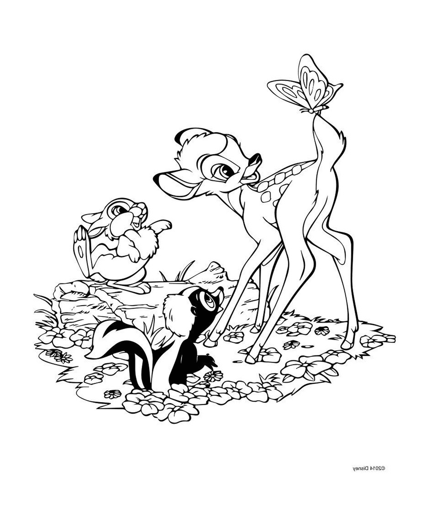  Bambi und Panpan, eine ungeschickte Freundschaft 
