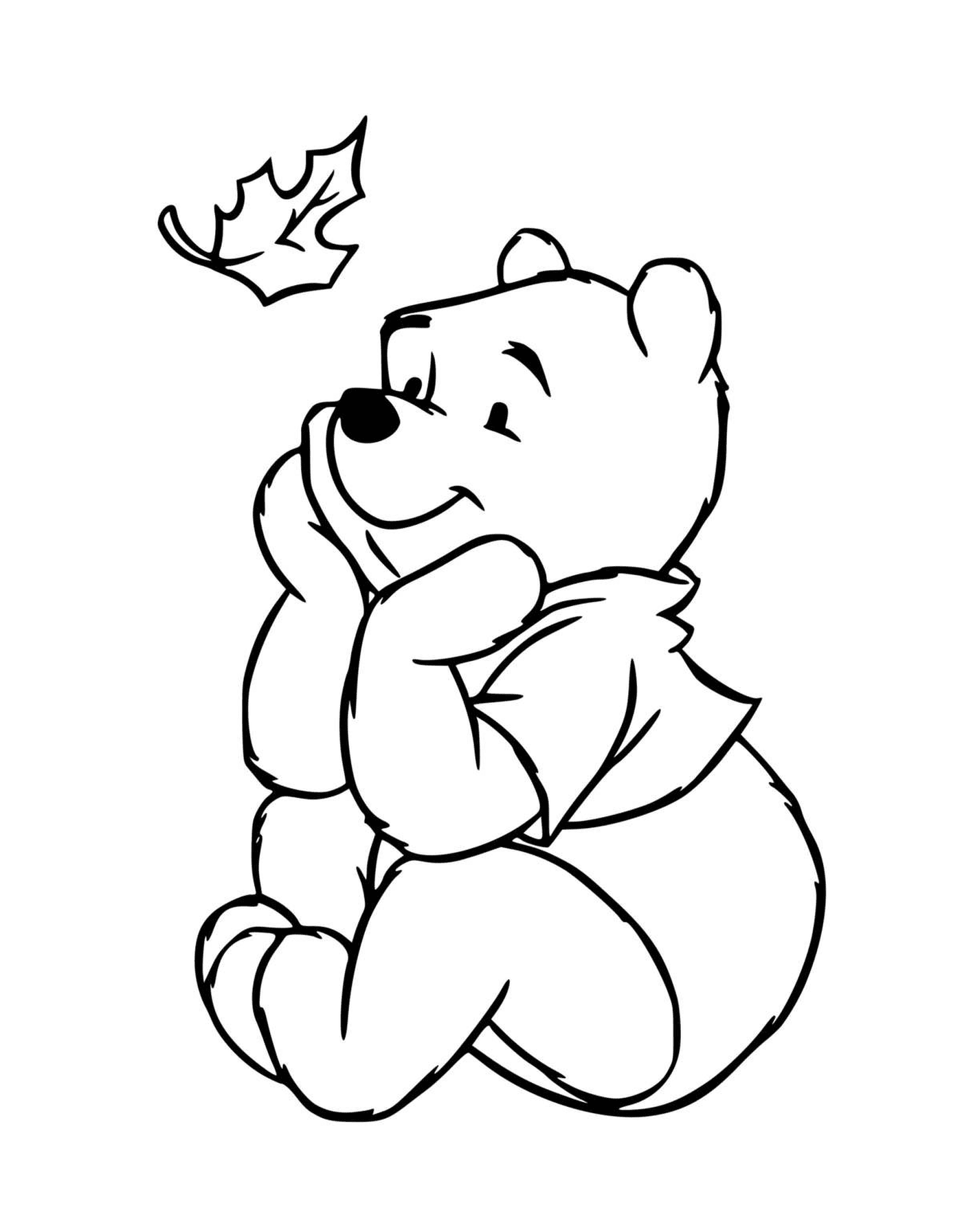  Winnie the bear in dreamer mode and hope 