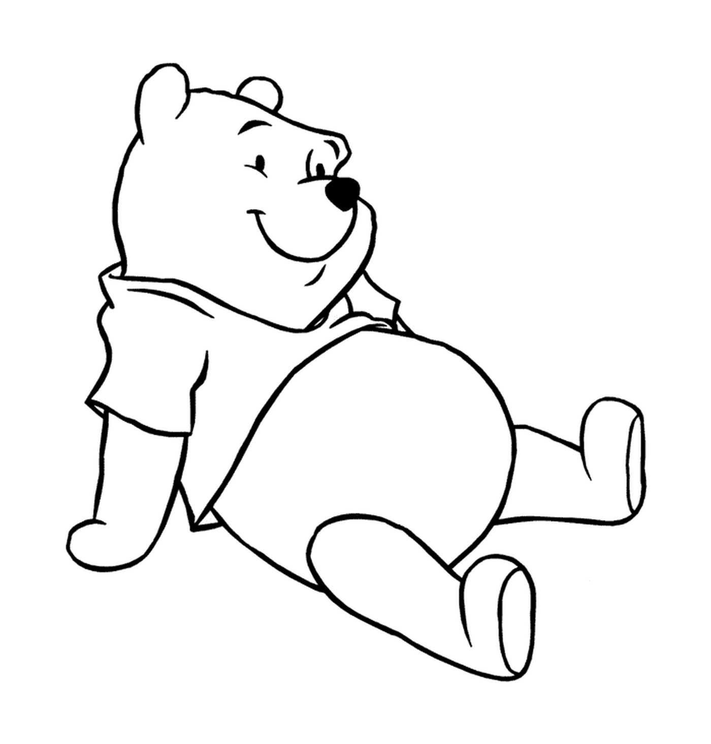  Winnie el oso de descanso 
