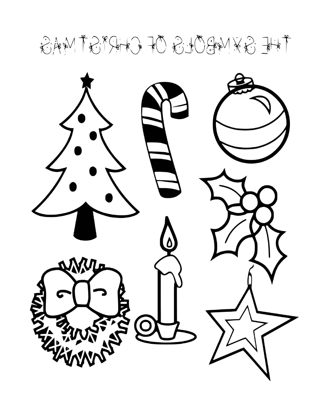  Christmas symbols 