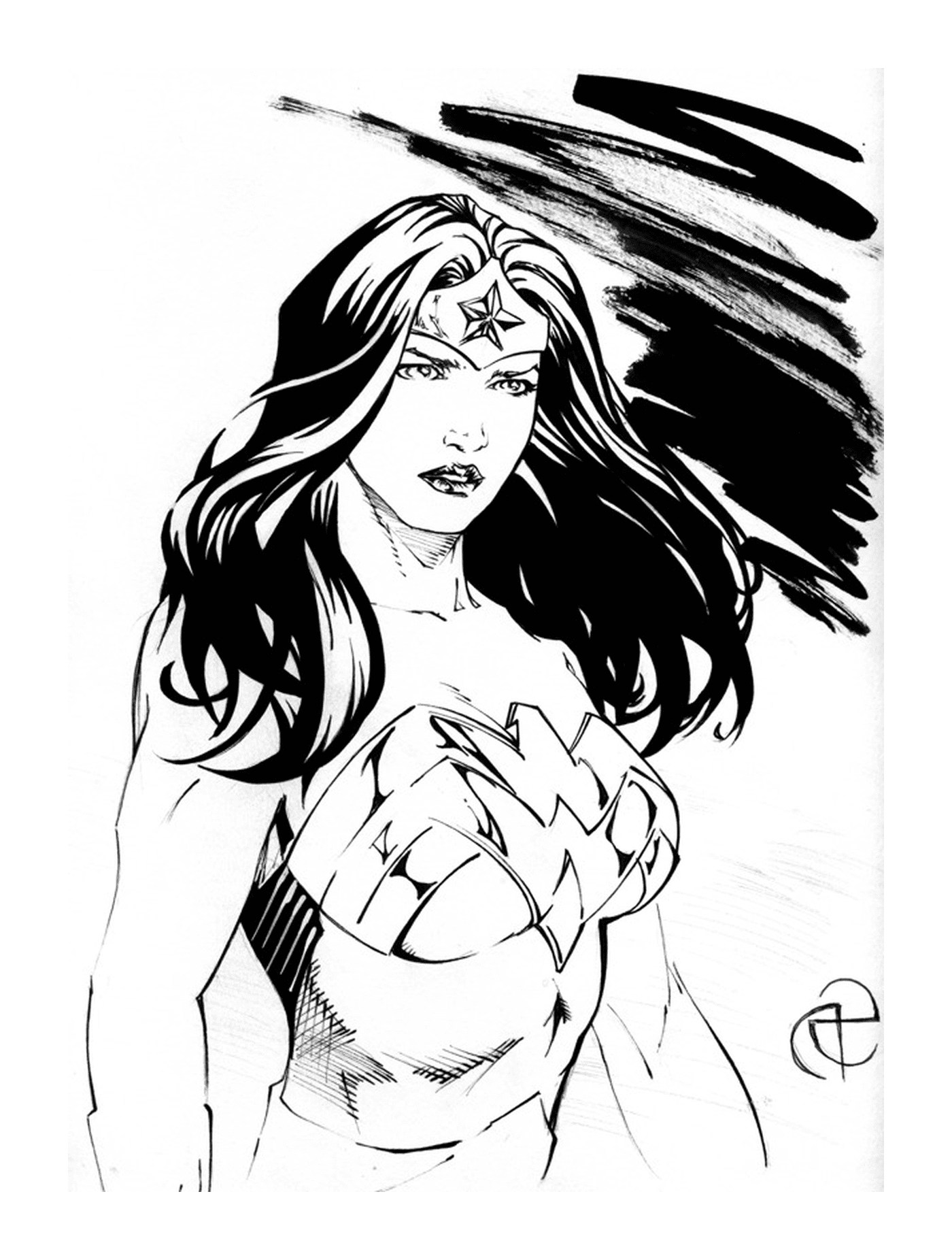  Ritratto di Wonder Woman 