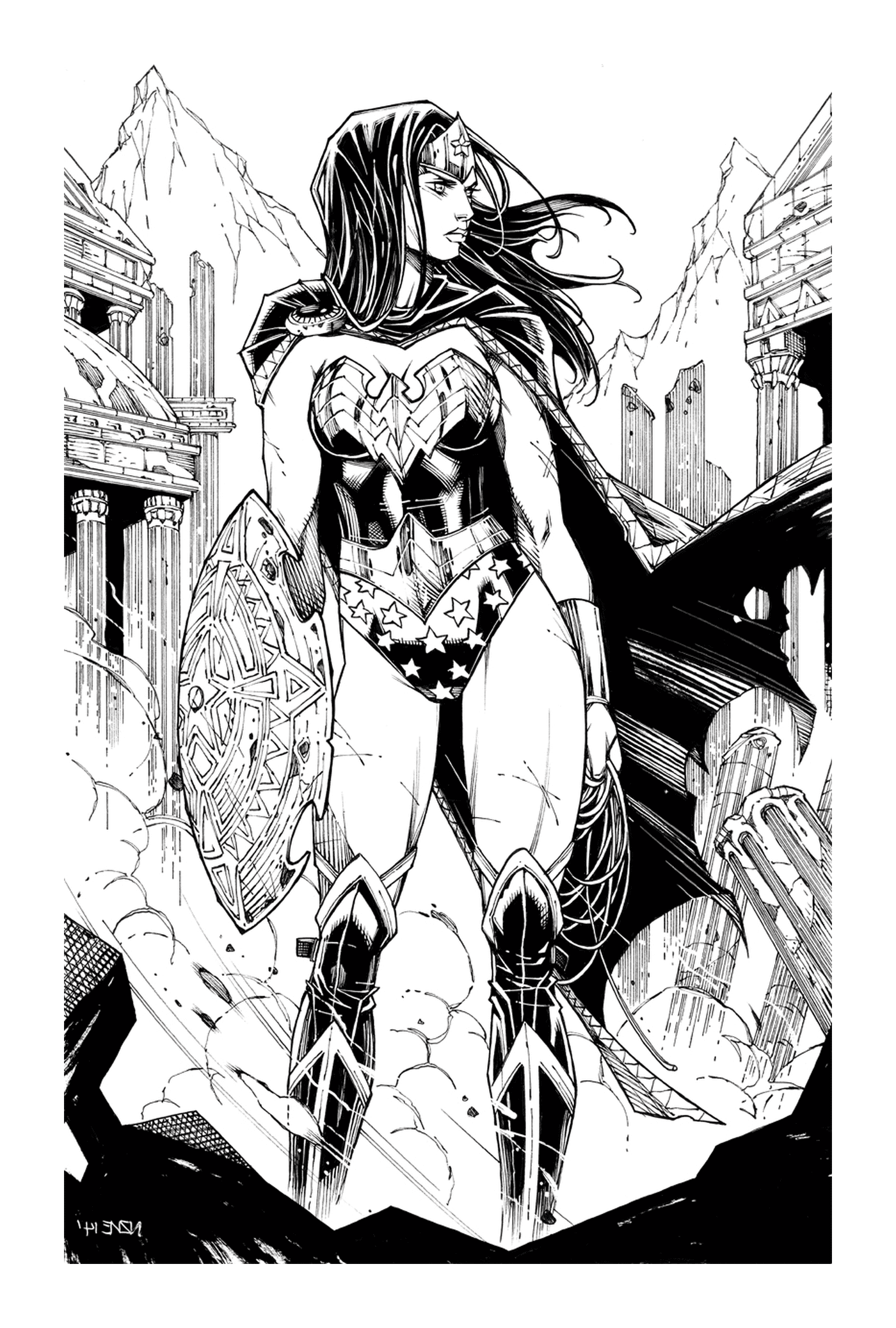  Wonder Woman by Oliver Nome 