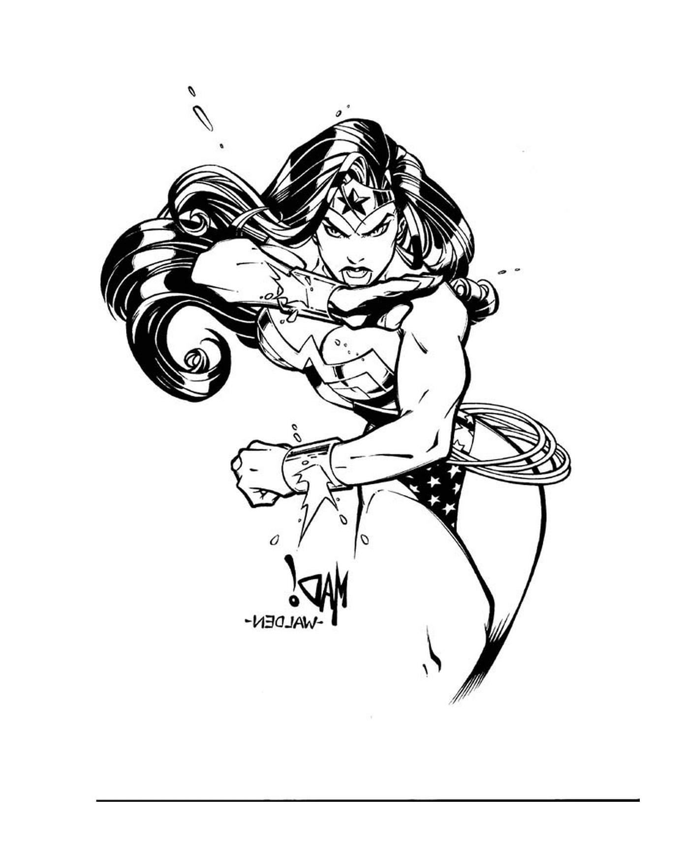  Wonder Woman created by Walden Wong 