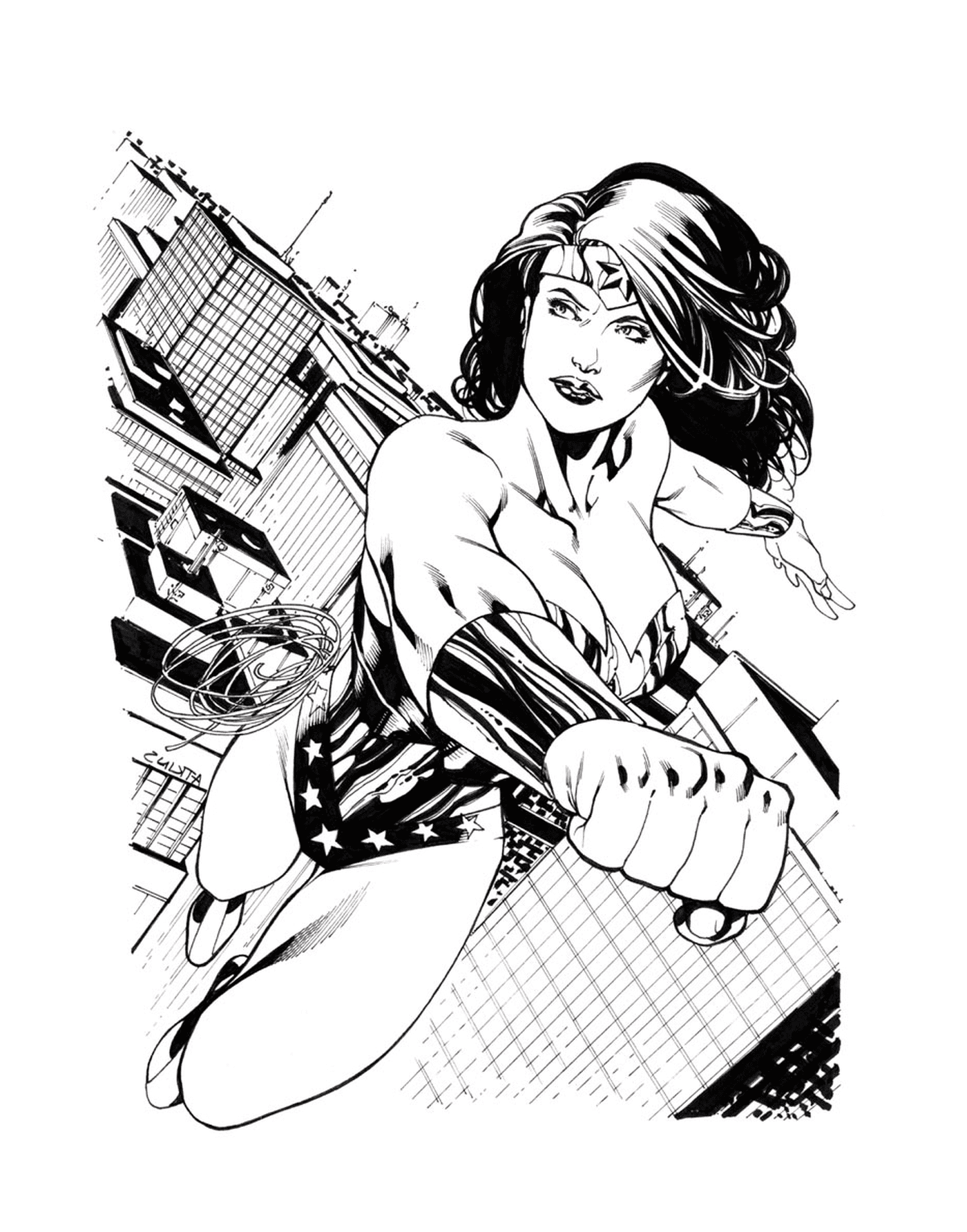 Wonder Woman's Sketch di Ratkins 