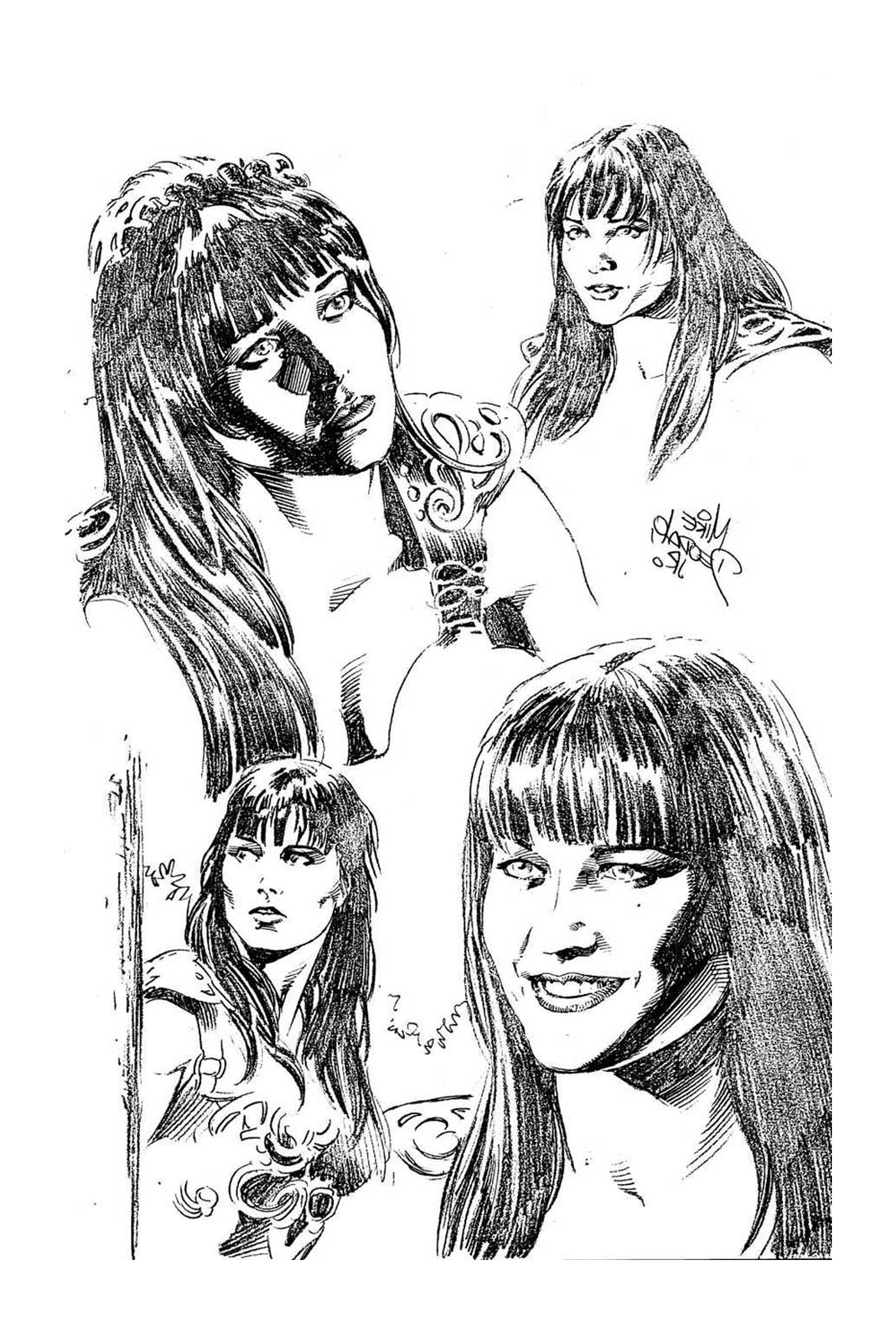  Xena in different facets 