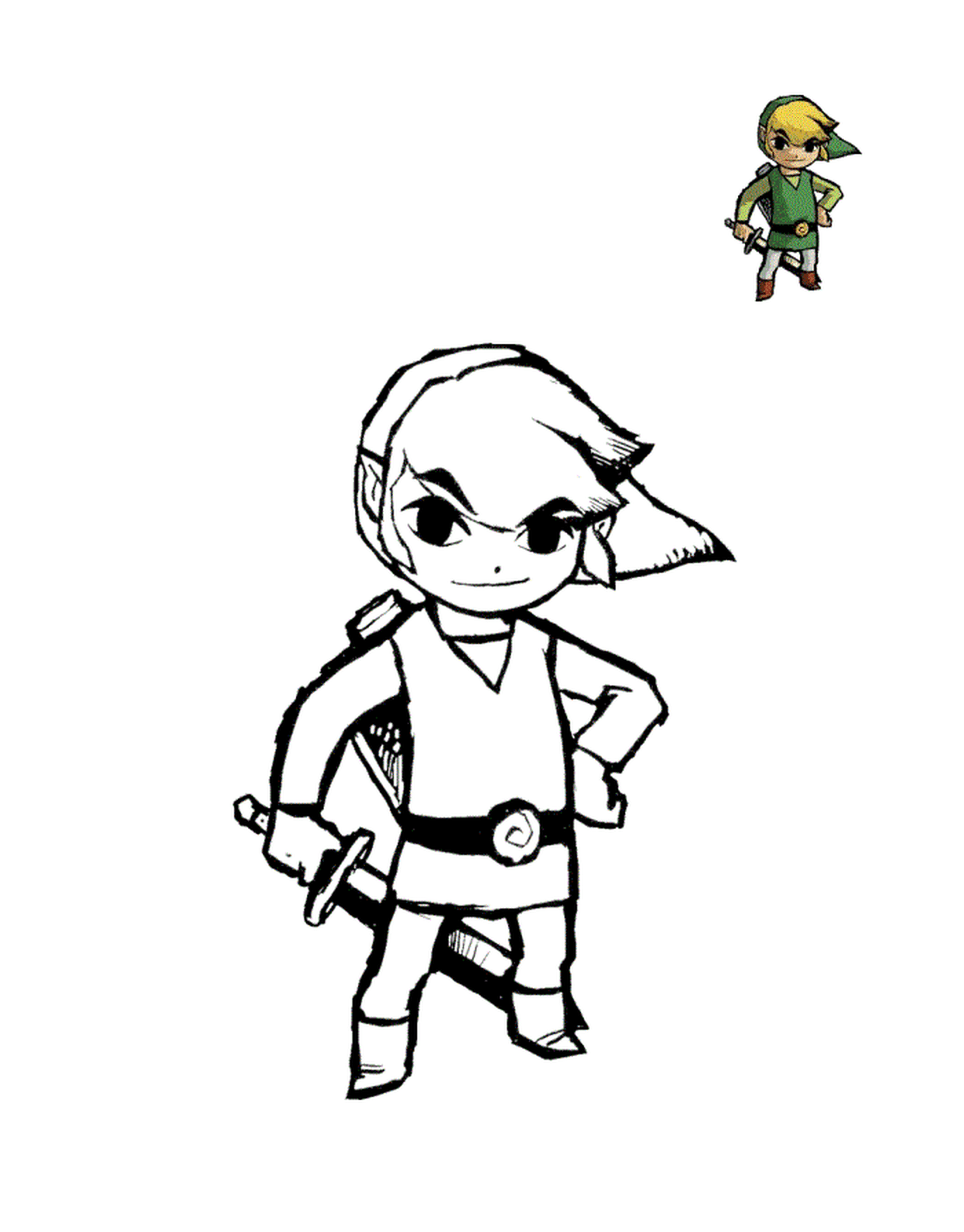  Link, the hero of the Kokiri 