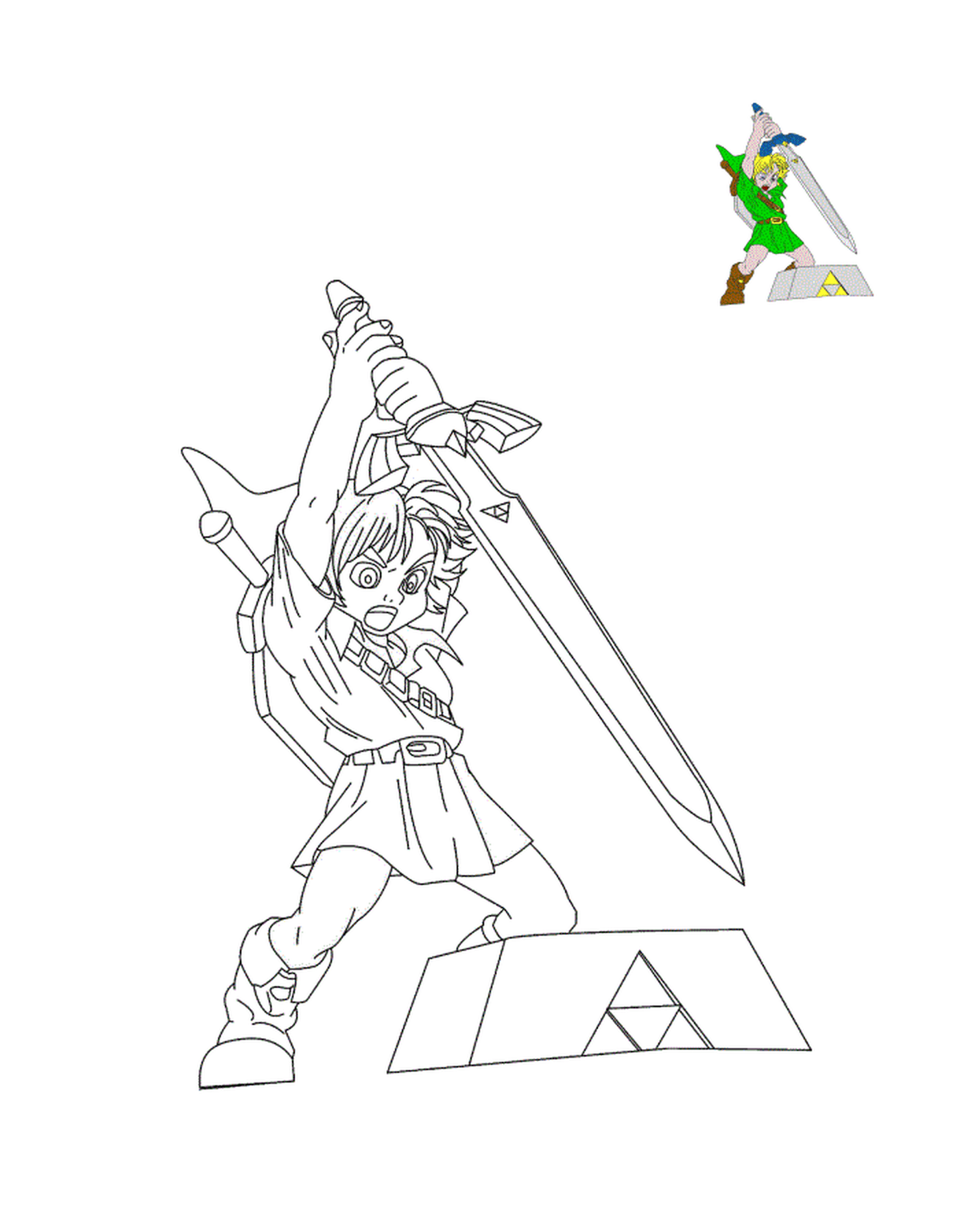  Zelda's legendary sword 