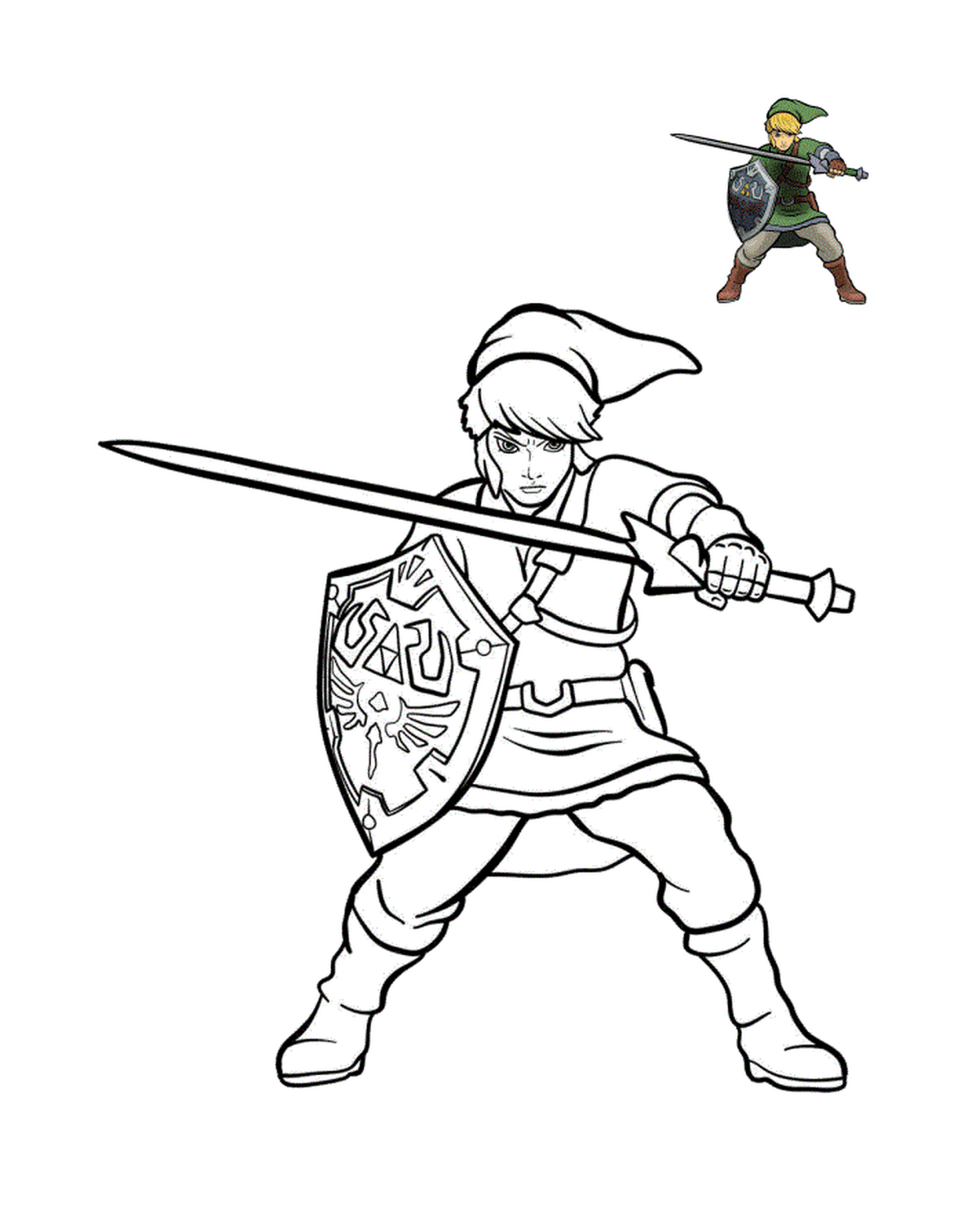  Hombre sosteniendo una espada 
