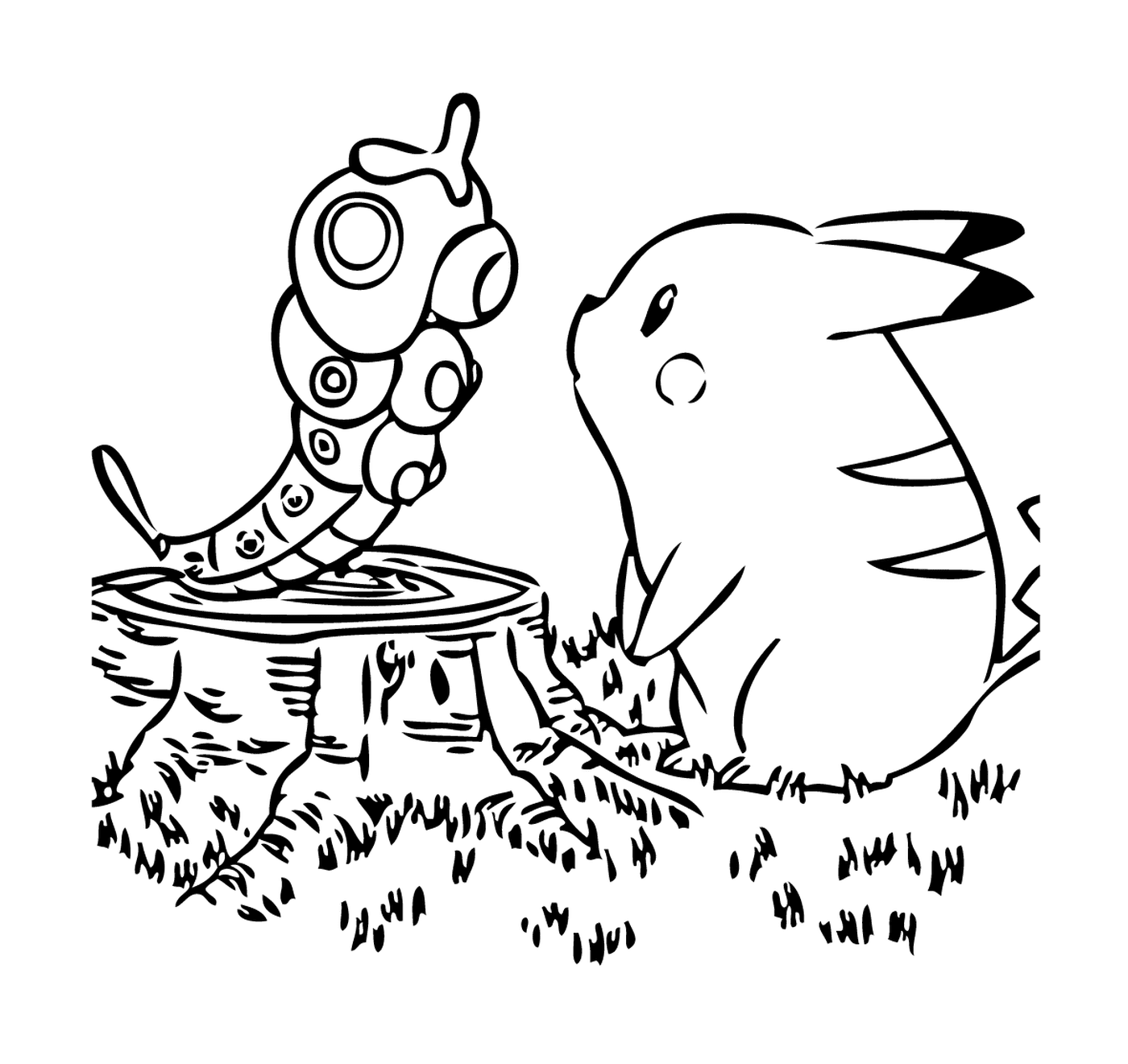  Pikachu and an amazing robot 