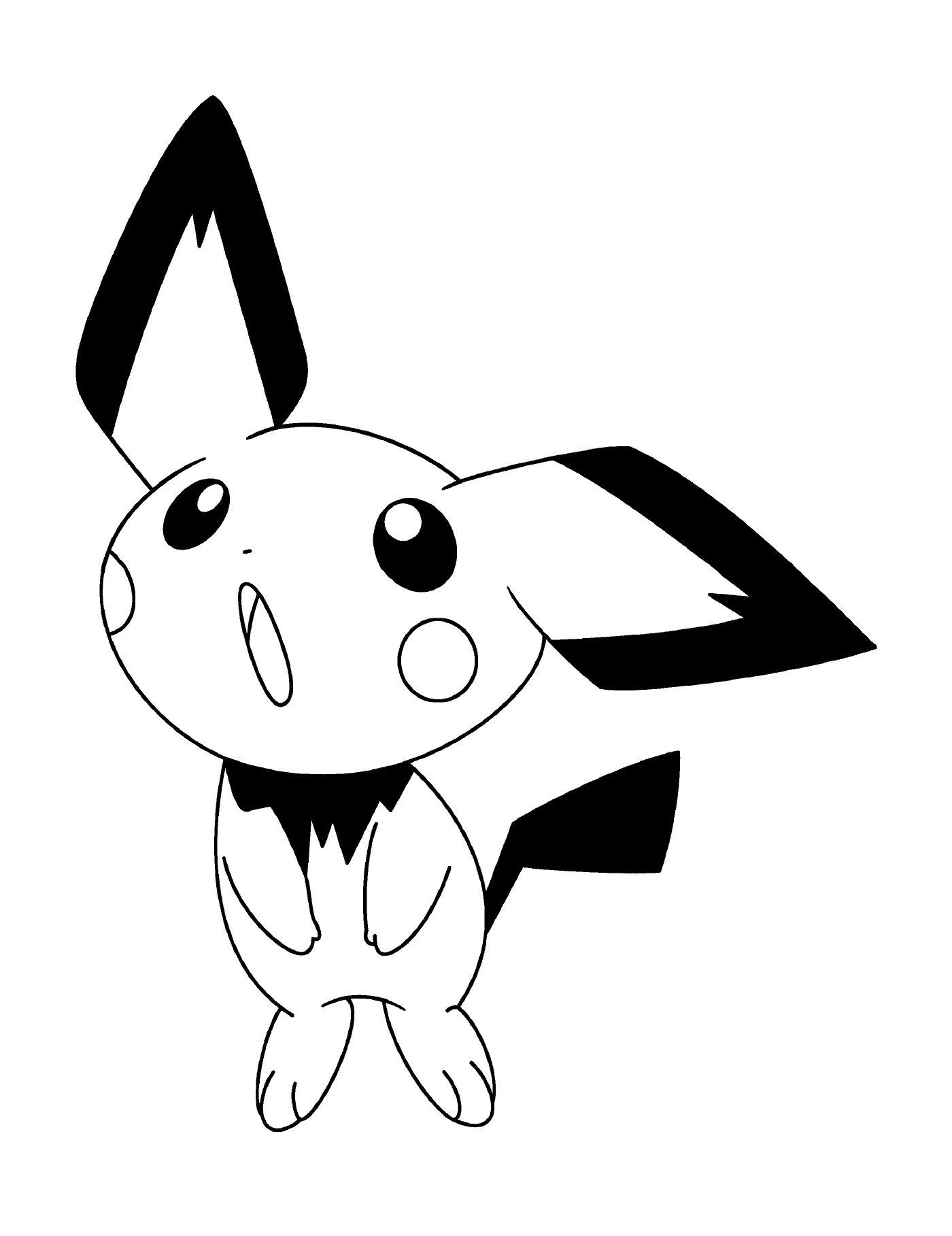  A small animal resembling Pikachu 