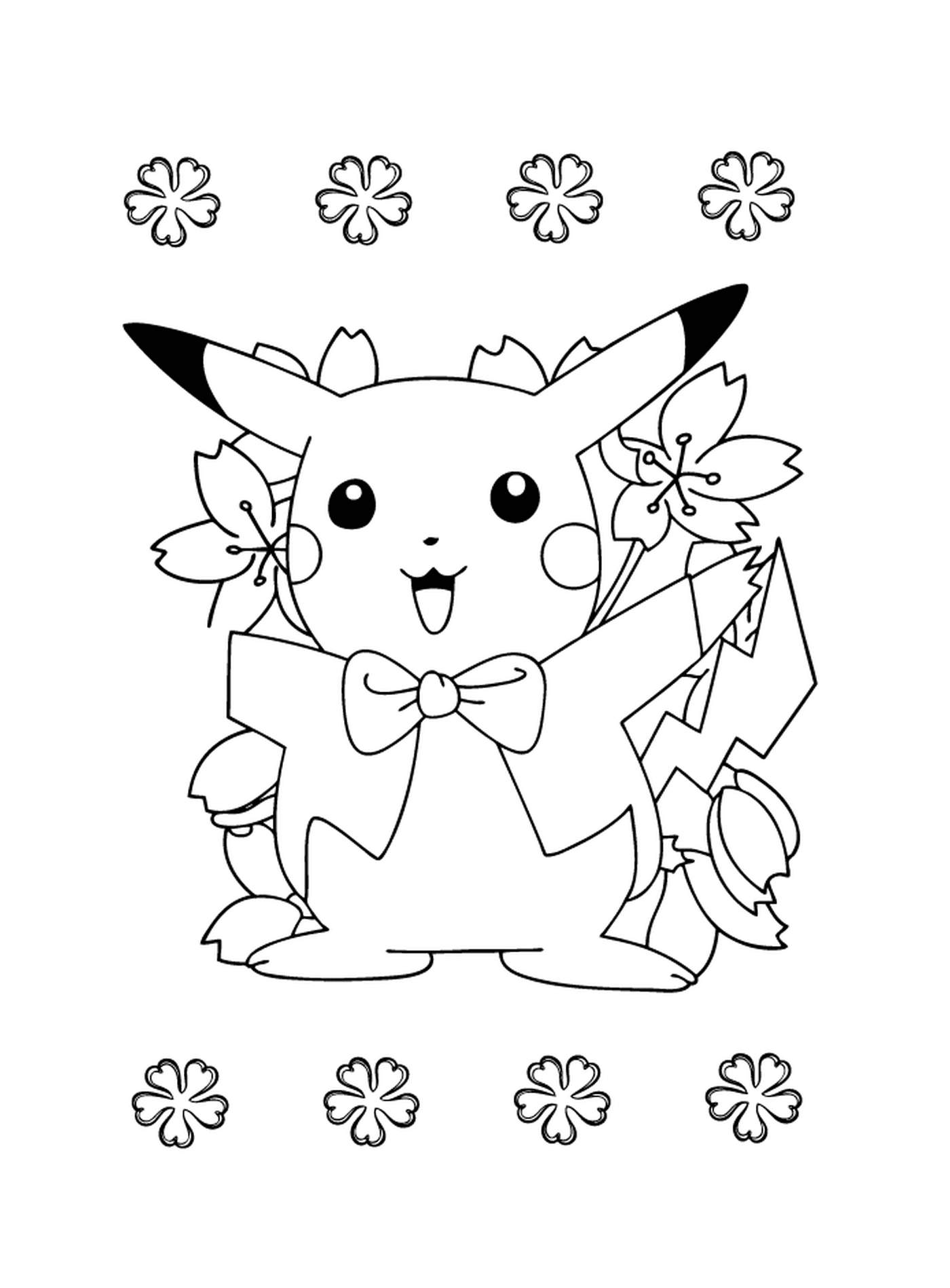  Pikachu with a specific expression 