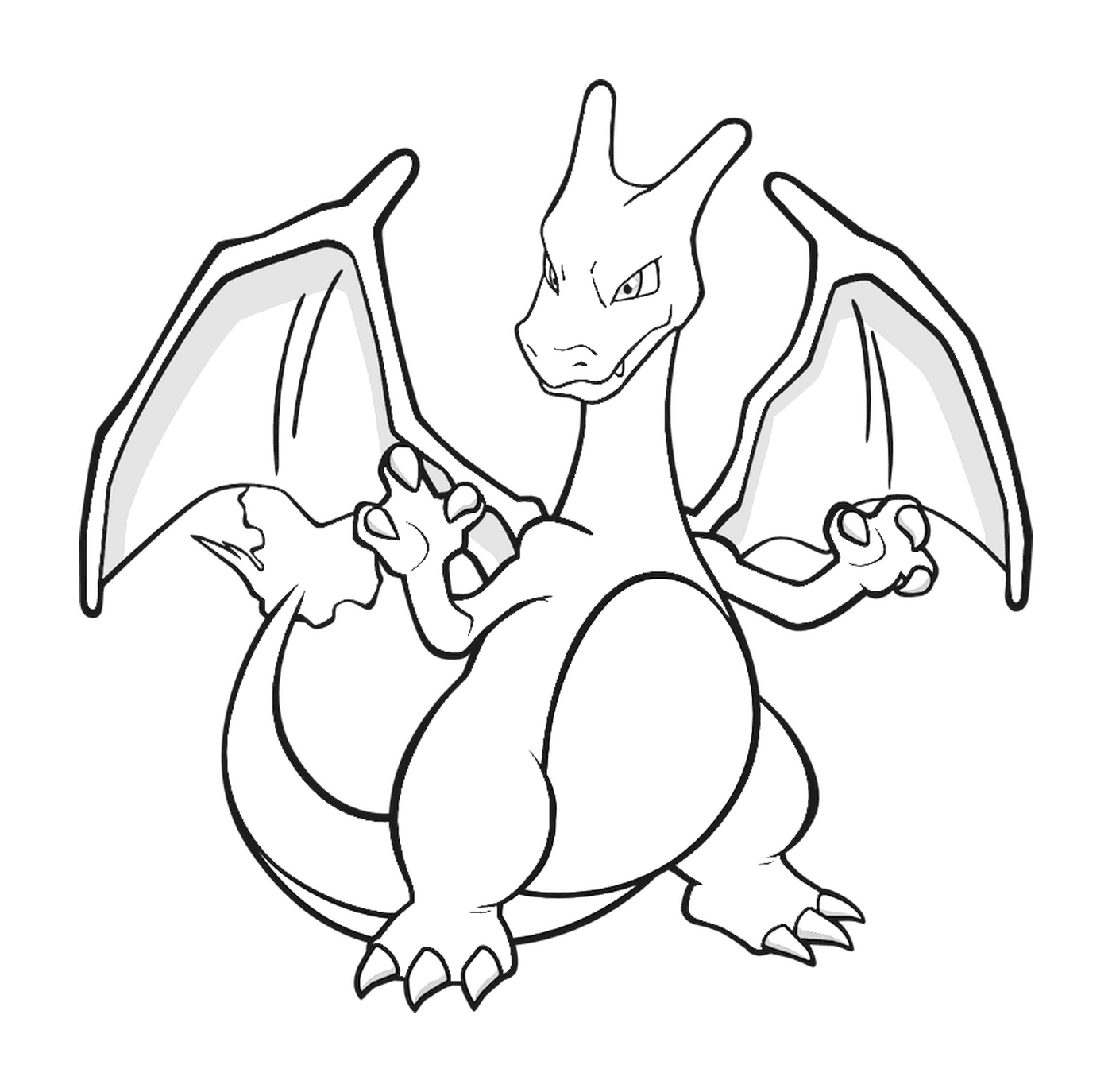  Dracaufeu, the Pokémon dragon 